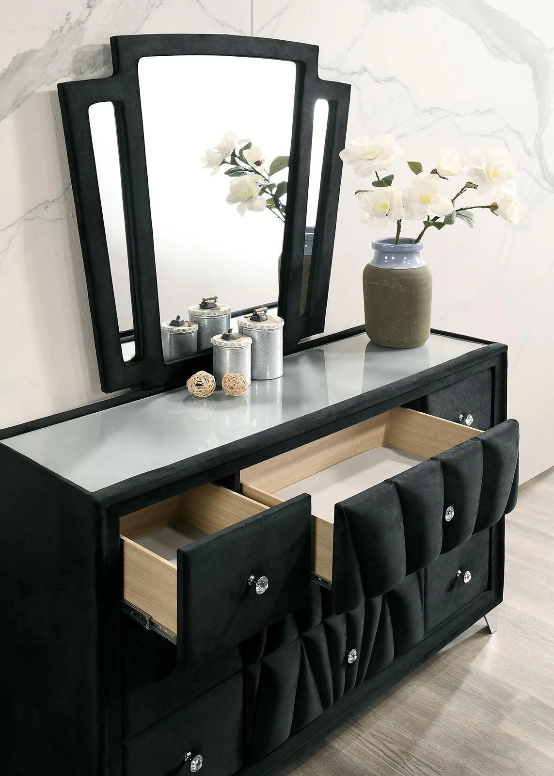 Carissa Black Dresser - Image 2