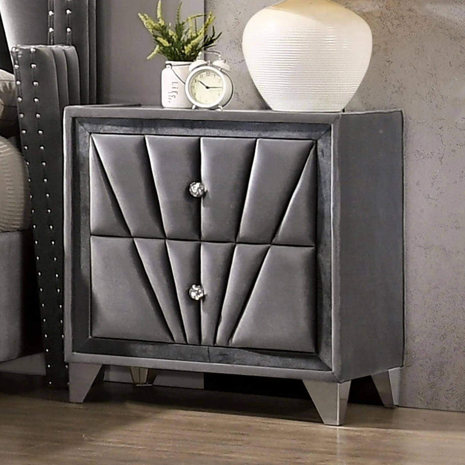 Carissa Gray Night Stand - Image 4
