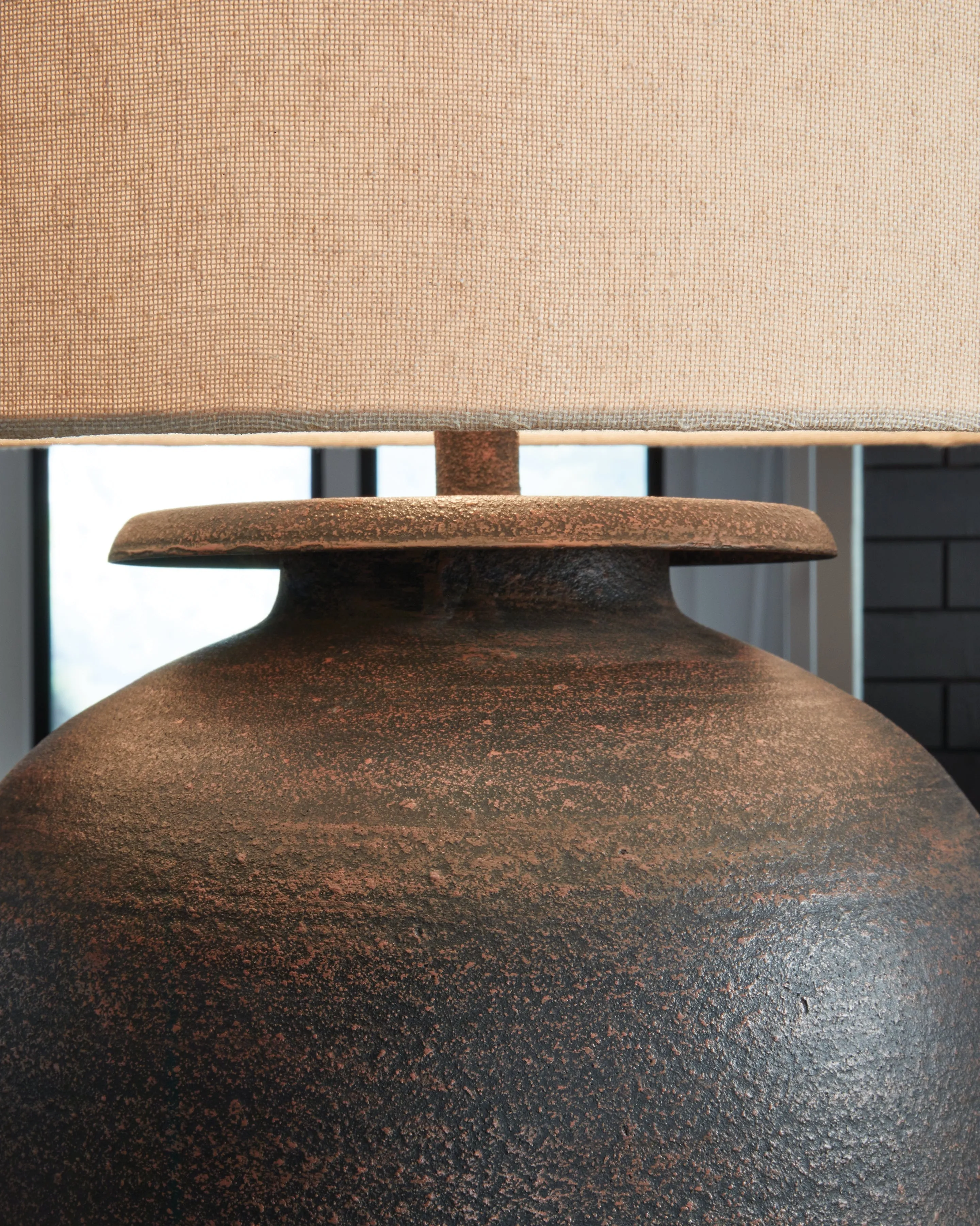 Carlenbury Antique Brown Table Lamp - Image 3