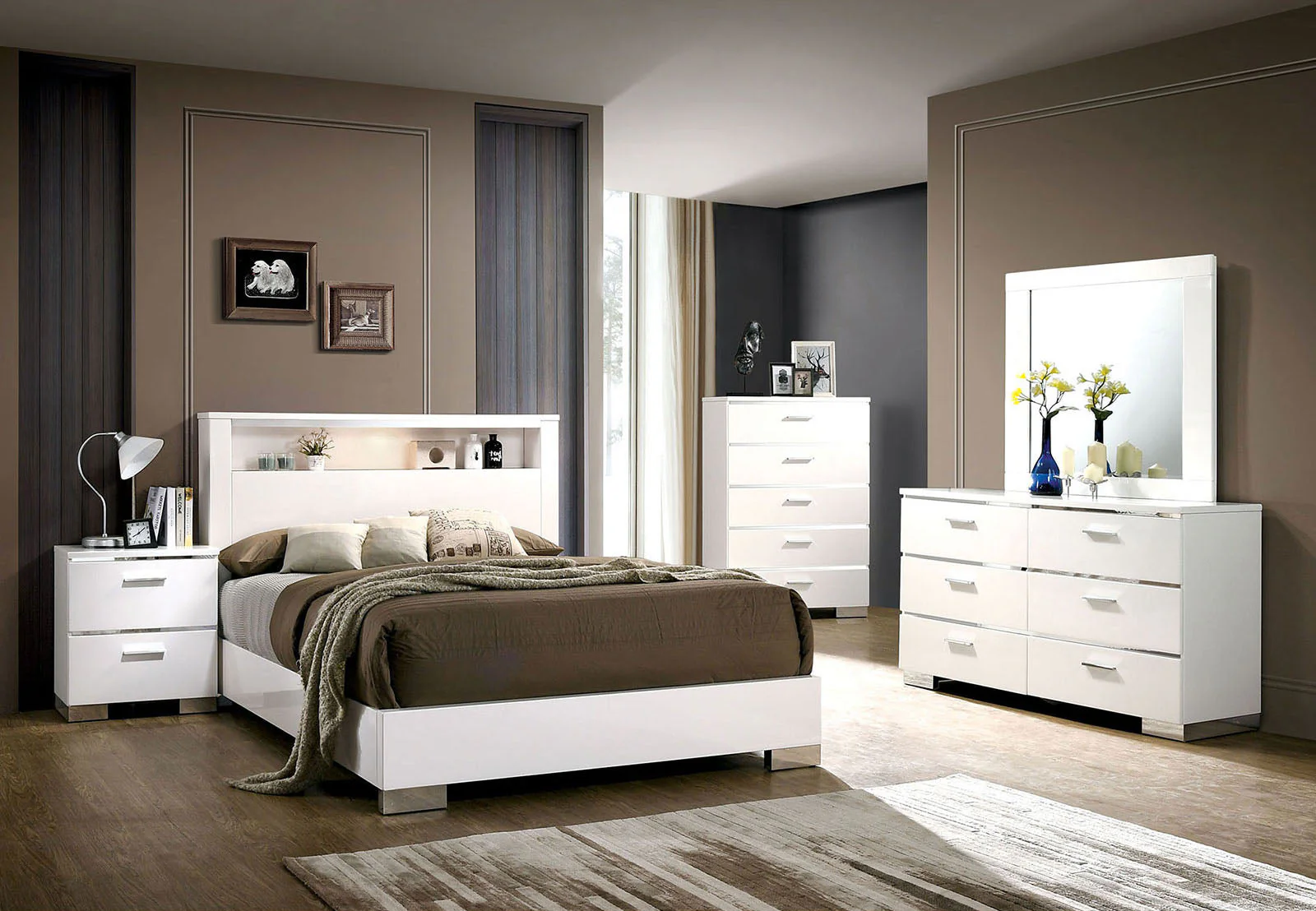 Carlie White Night Stand - Image 2
