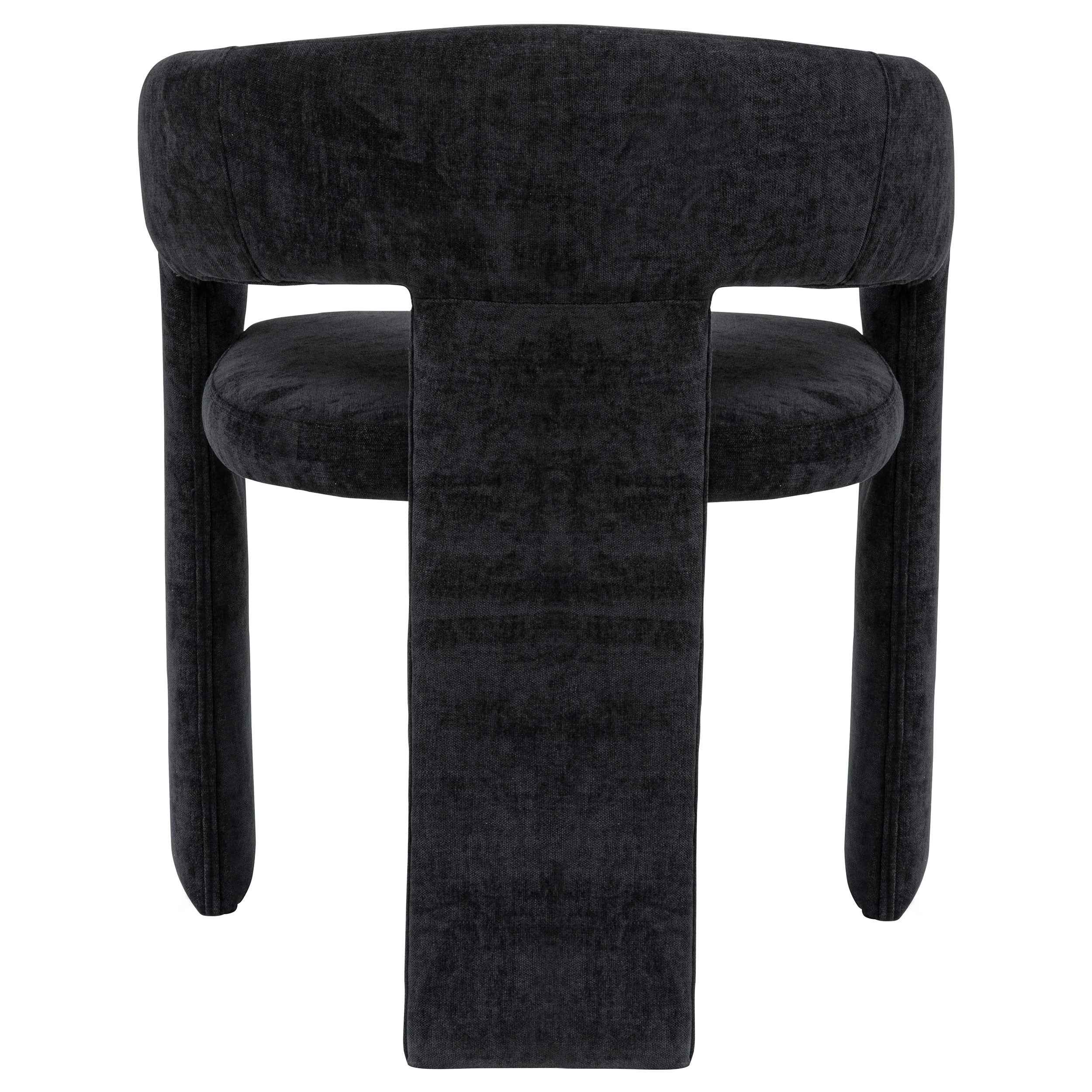 Carlow Black Upholstered Dining Arm Chair (Set of 2) - Image 8