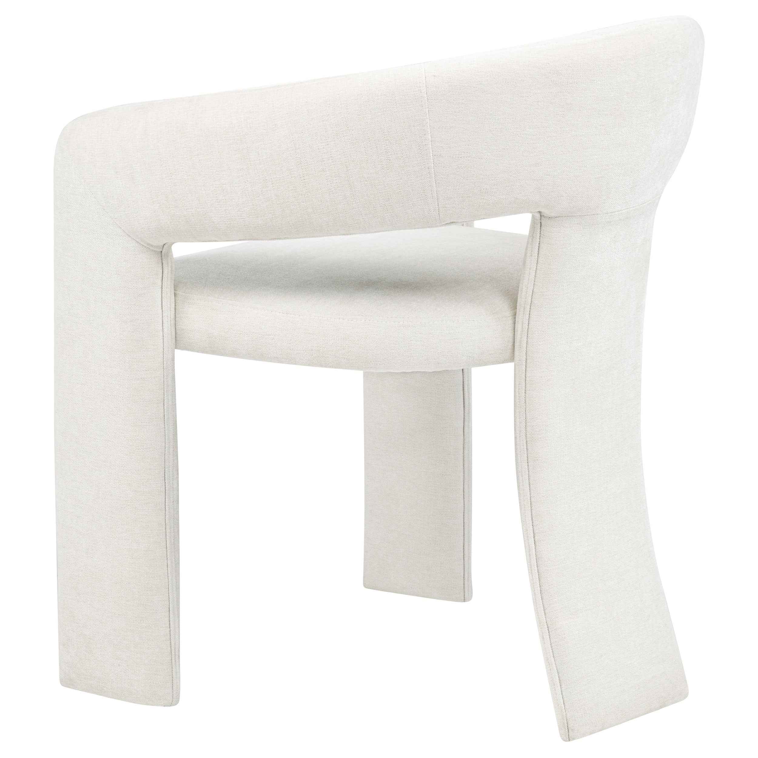 Carlow White Upholstered Dining Arm Chair (Set of 2) - Image 7
