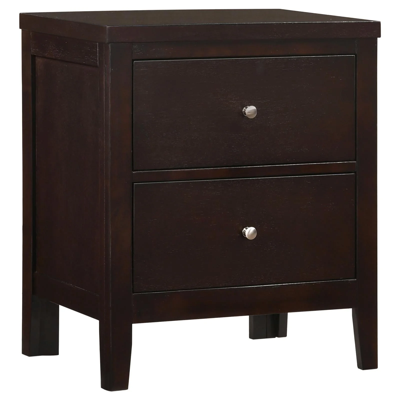 Carlton Cappuccino 4-Piece Queen Bedroom Set with Upholstered Headboard - Image 5