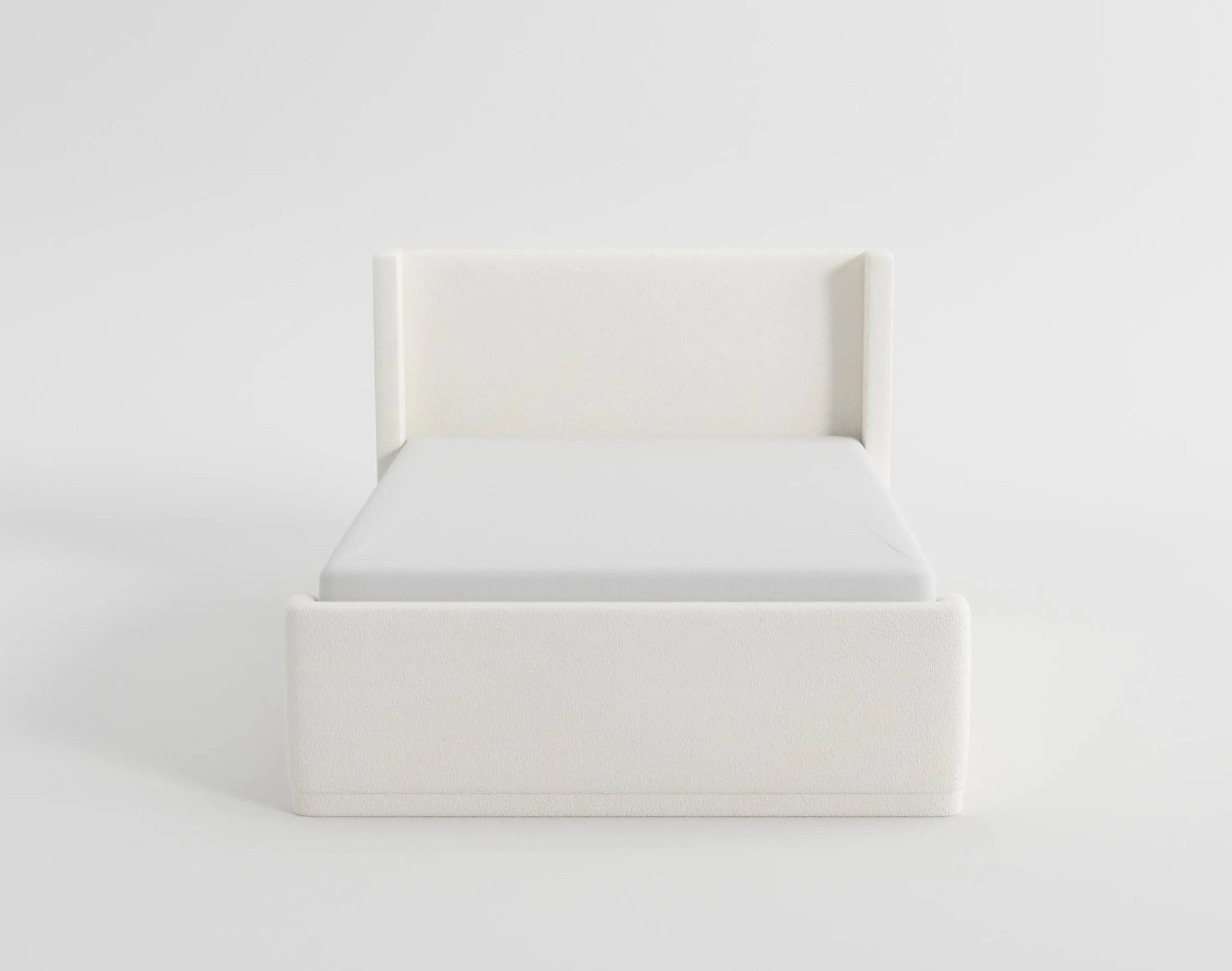 Carmel Beige California King Platform Bed - Image 2