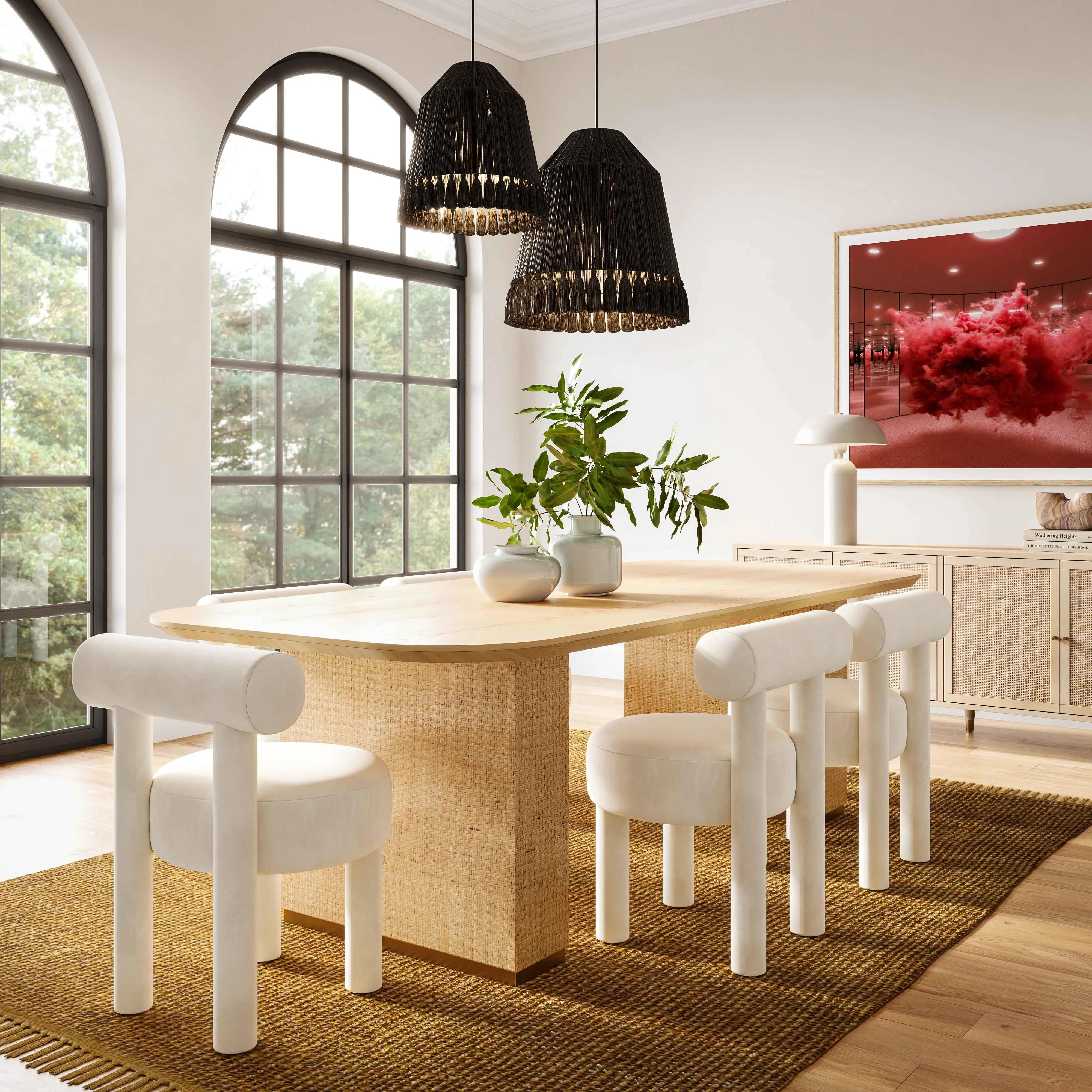 Carmel Velvet Dining Chair - Image 8