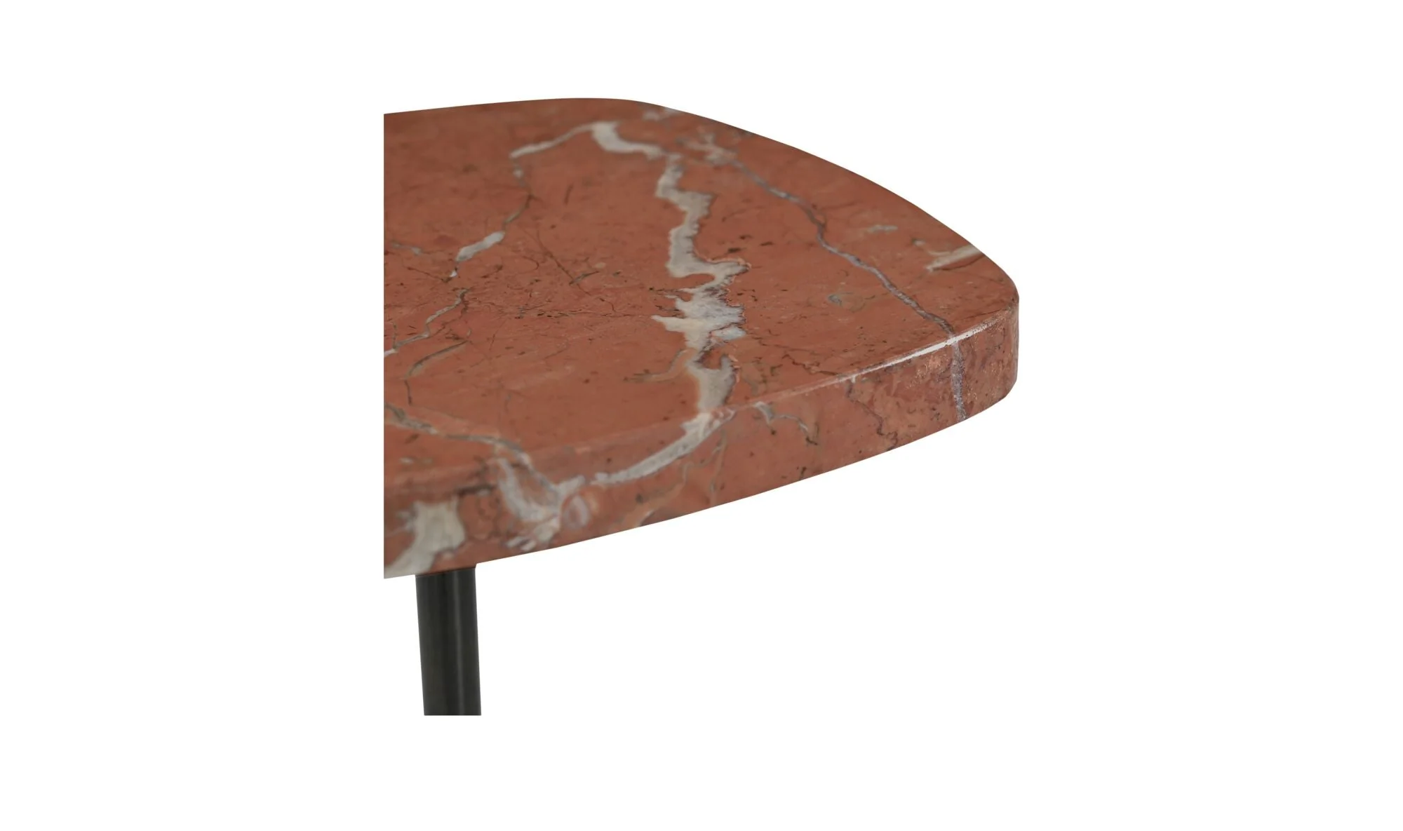 Caro Side Table Rosso Alicante Marble - Image 2