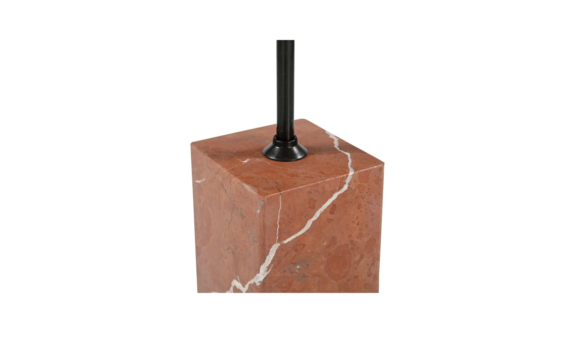 Caro Side Table Rosso Alicante Marble - Image 7