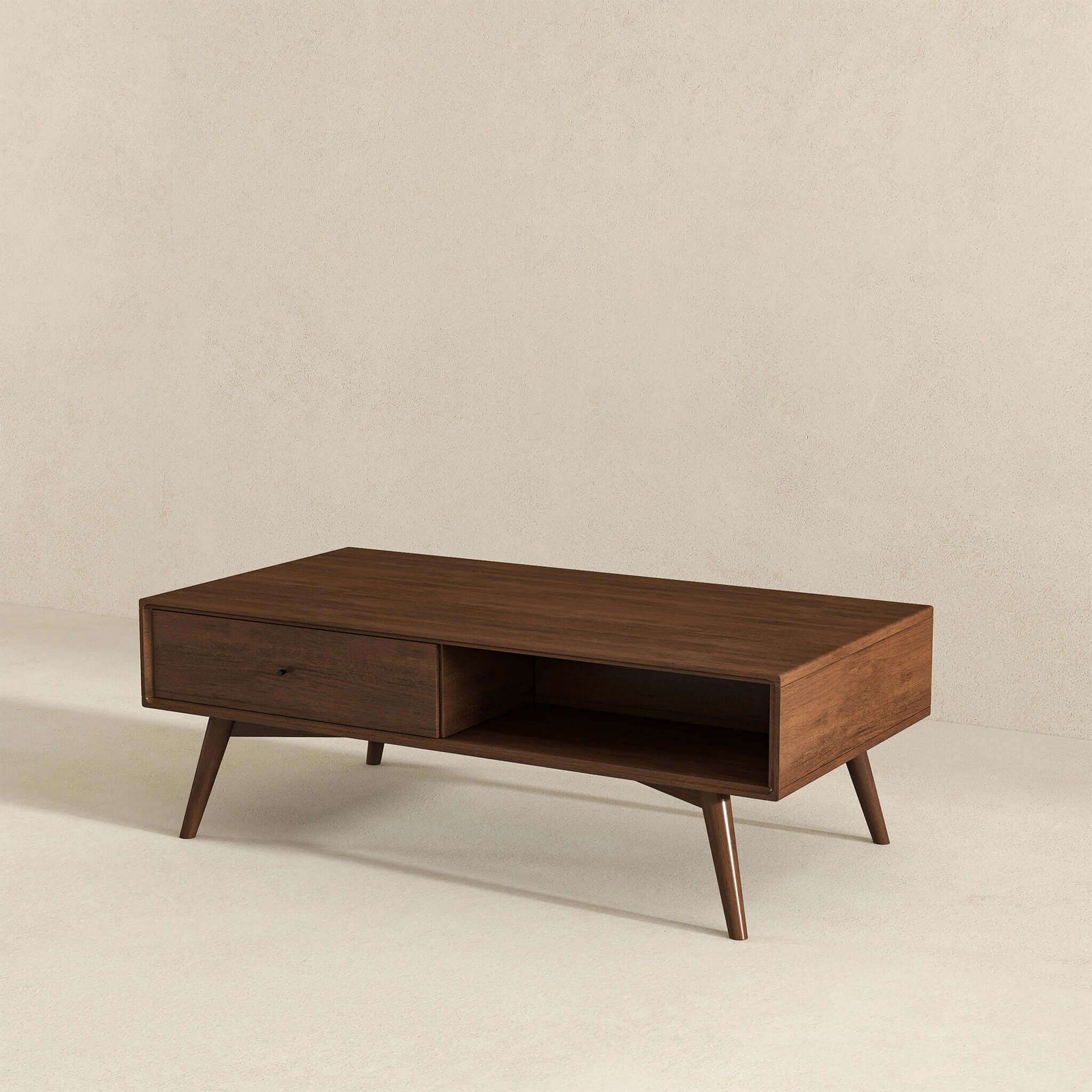 Caroline Walnut Coffee Table - Image 5