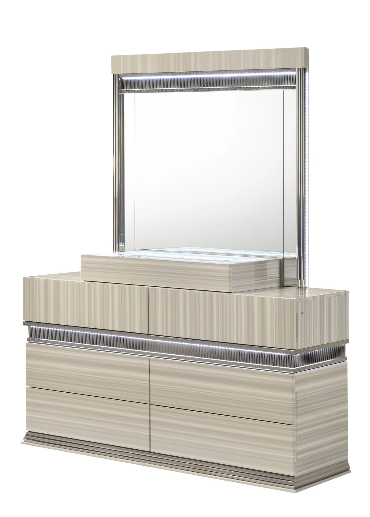 Carrara Beige Bedroom Set - Image 7