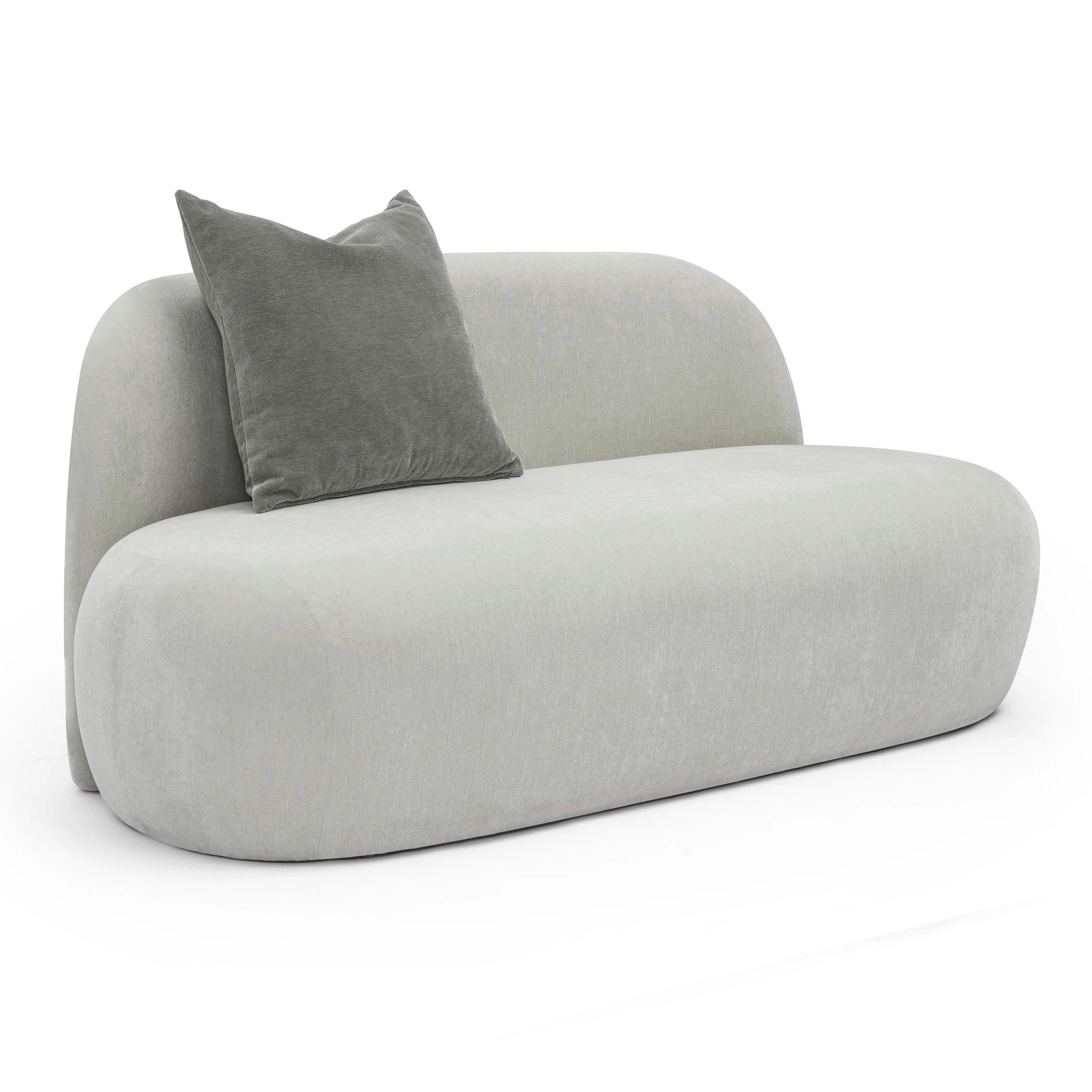 Carraway Upcycled Chenille Loveseat - Image 10