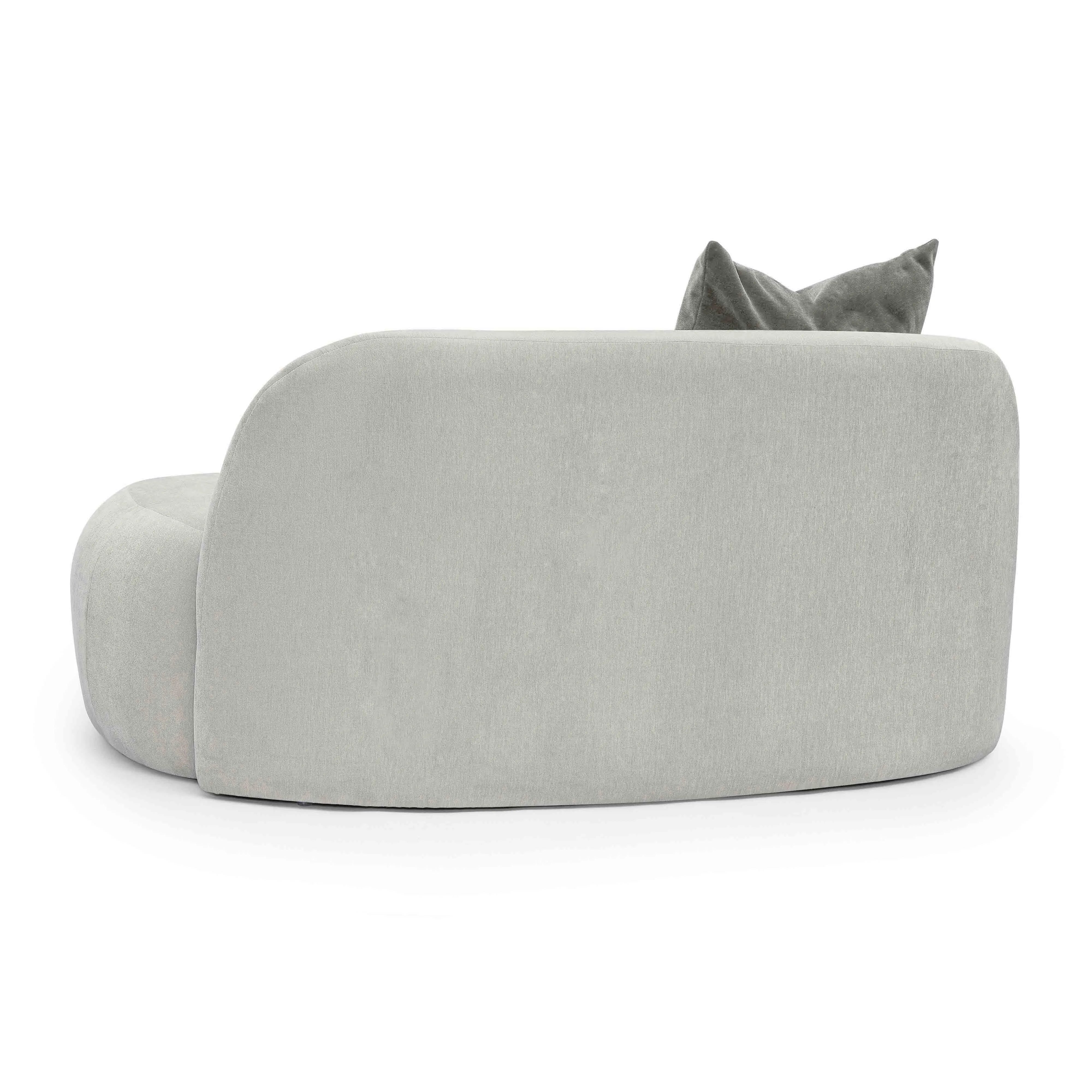 Carraway Upcycled Chenille Loveseat - Image 11