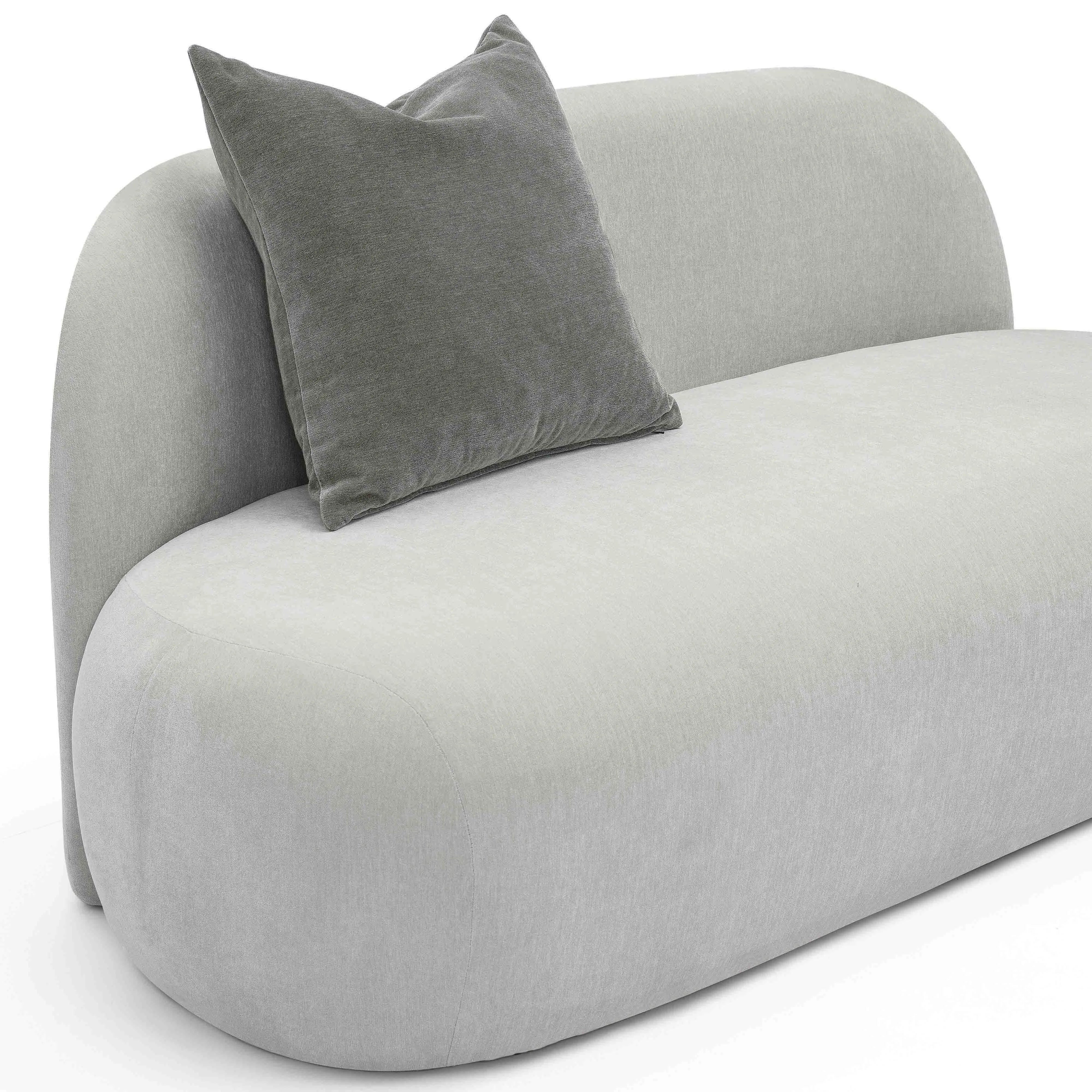 Carraway Upcycled Chenille Loveseat - Image 12