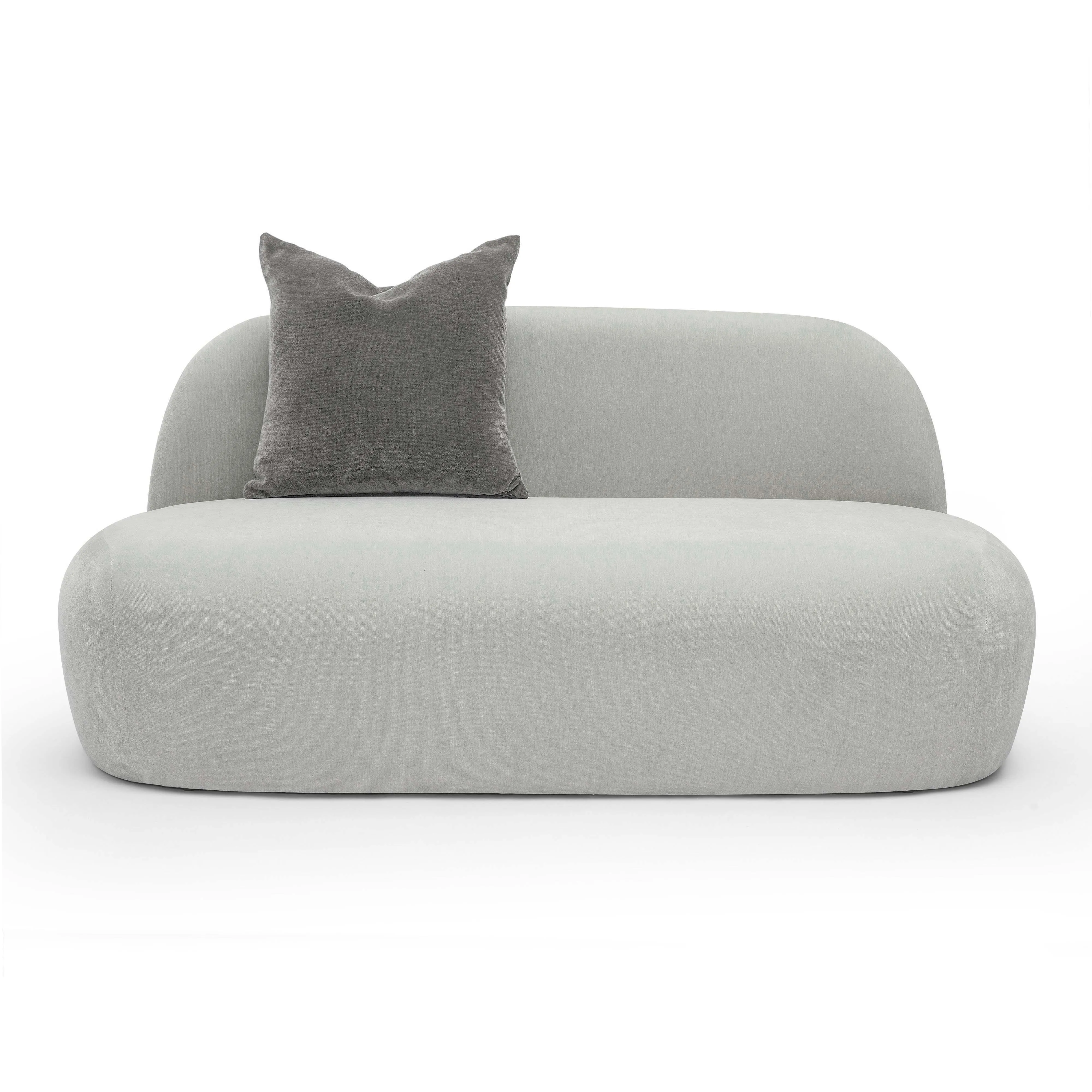 Carraway Upcycled Chenille Loveseat - Image 8