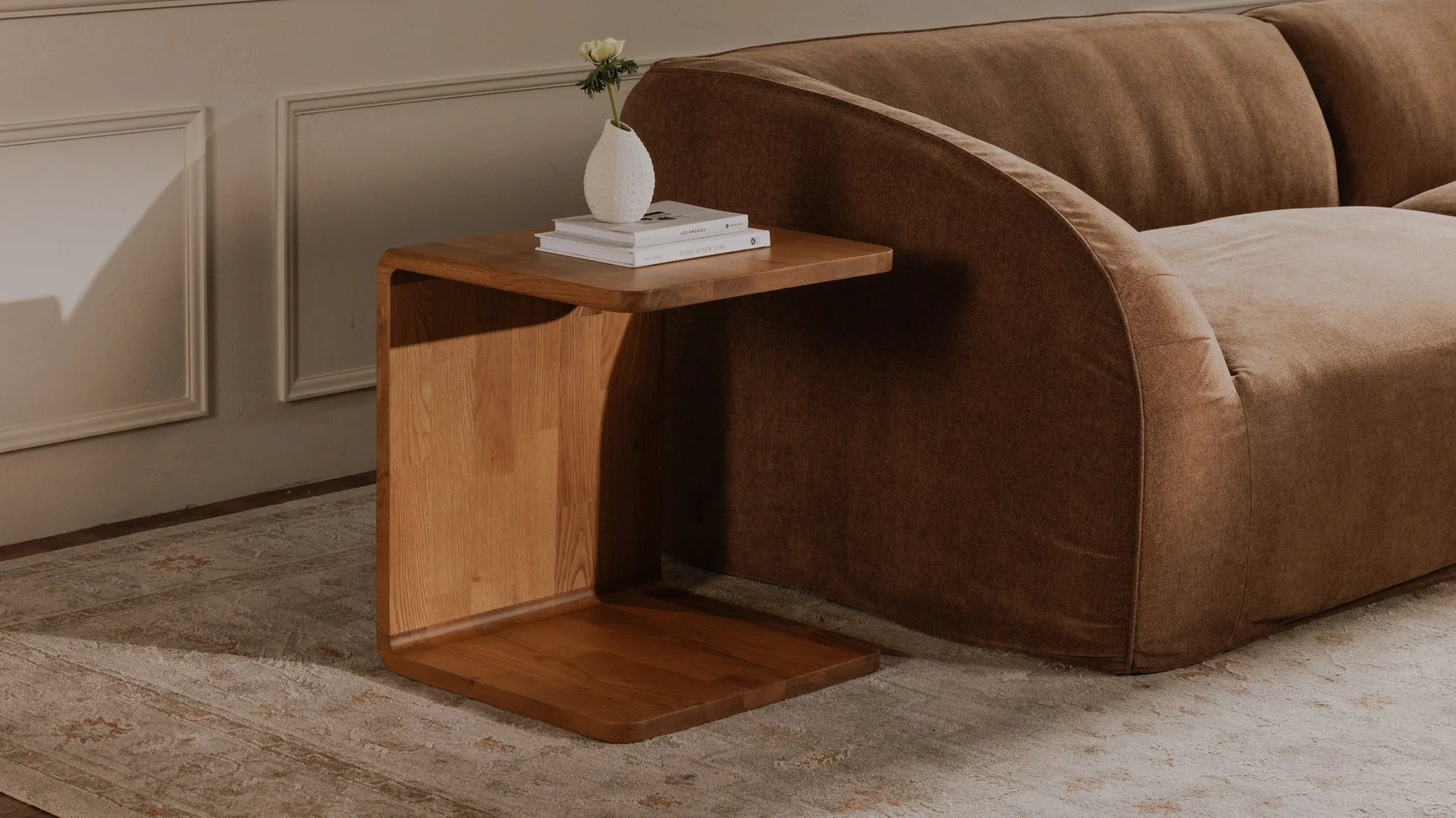 Carrie Side Table Natural Oak - Image 5