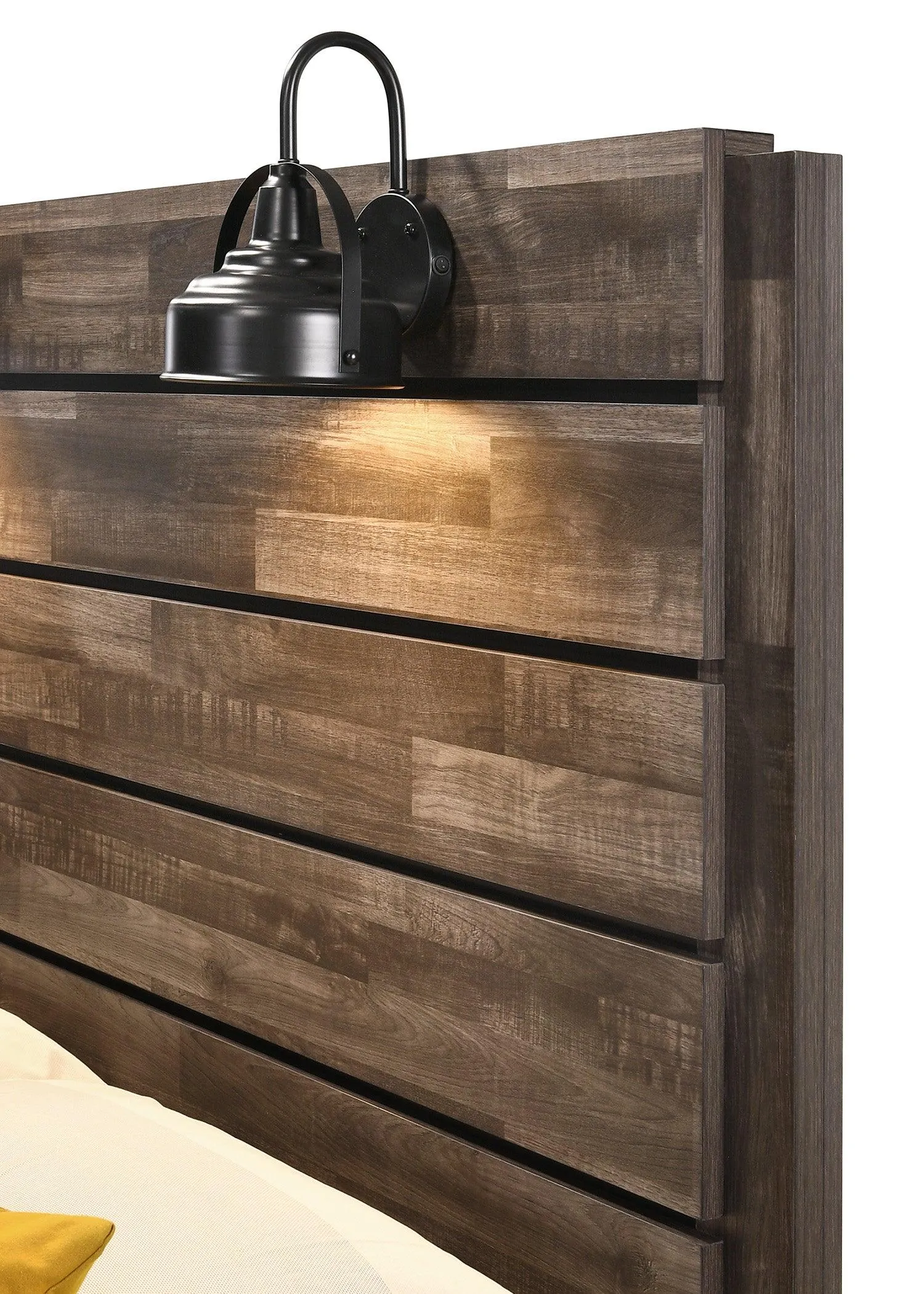 Carter Brown Platform Bedroom Set - Image 7