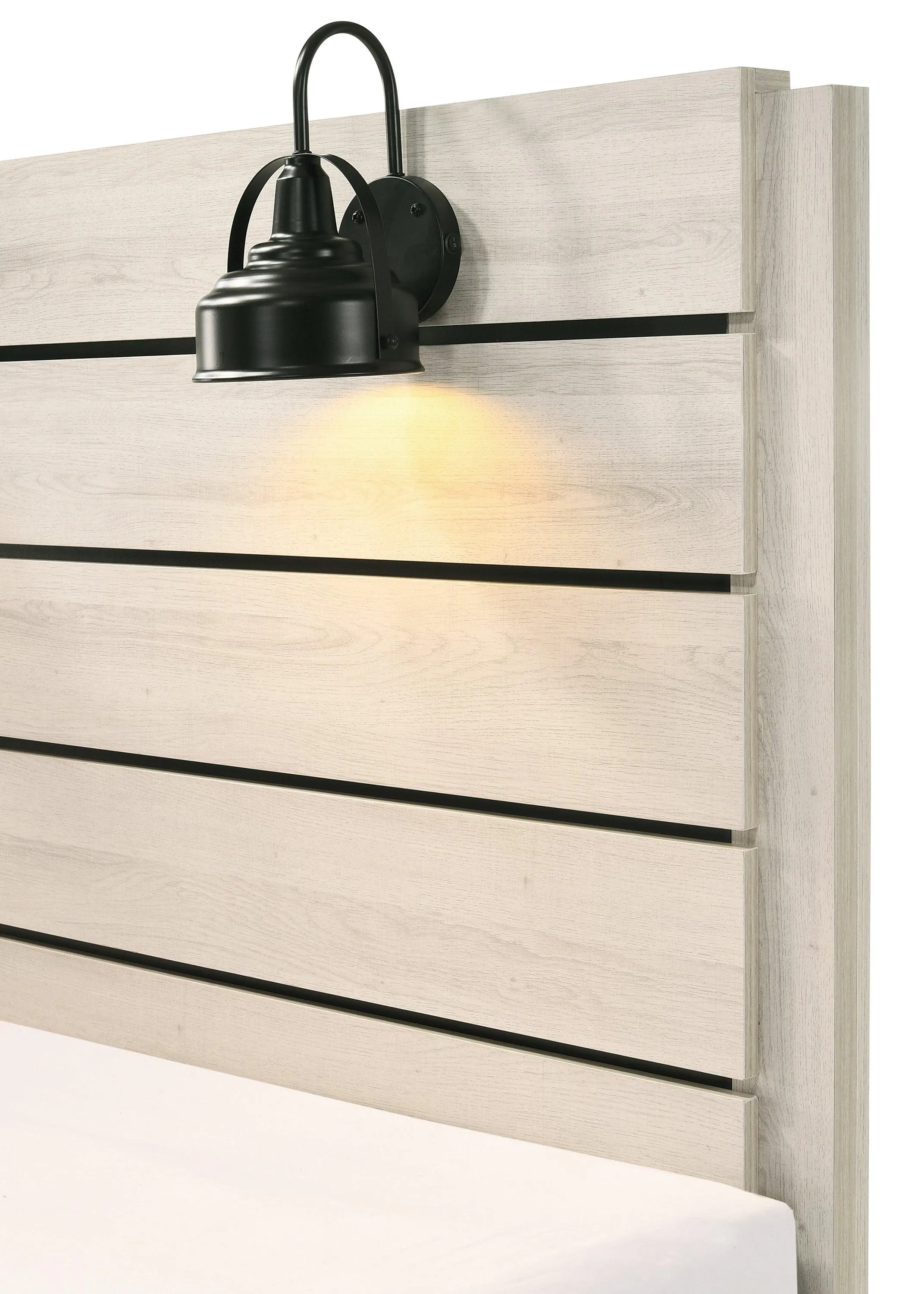 Carter White Platform Bedroom Set - Image 4