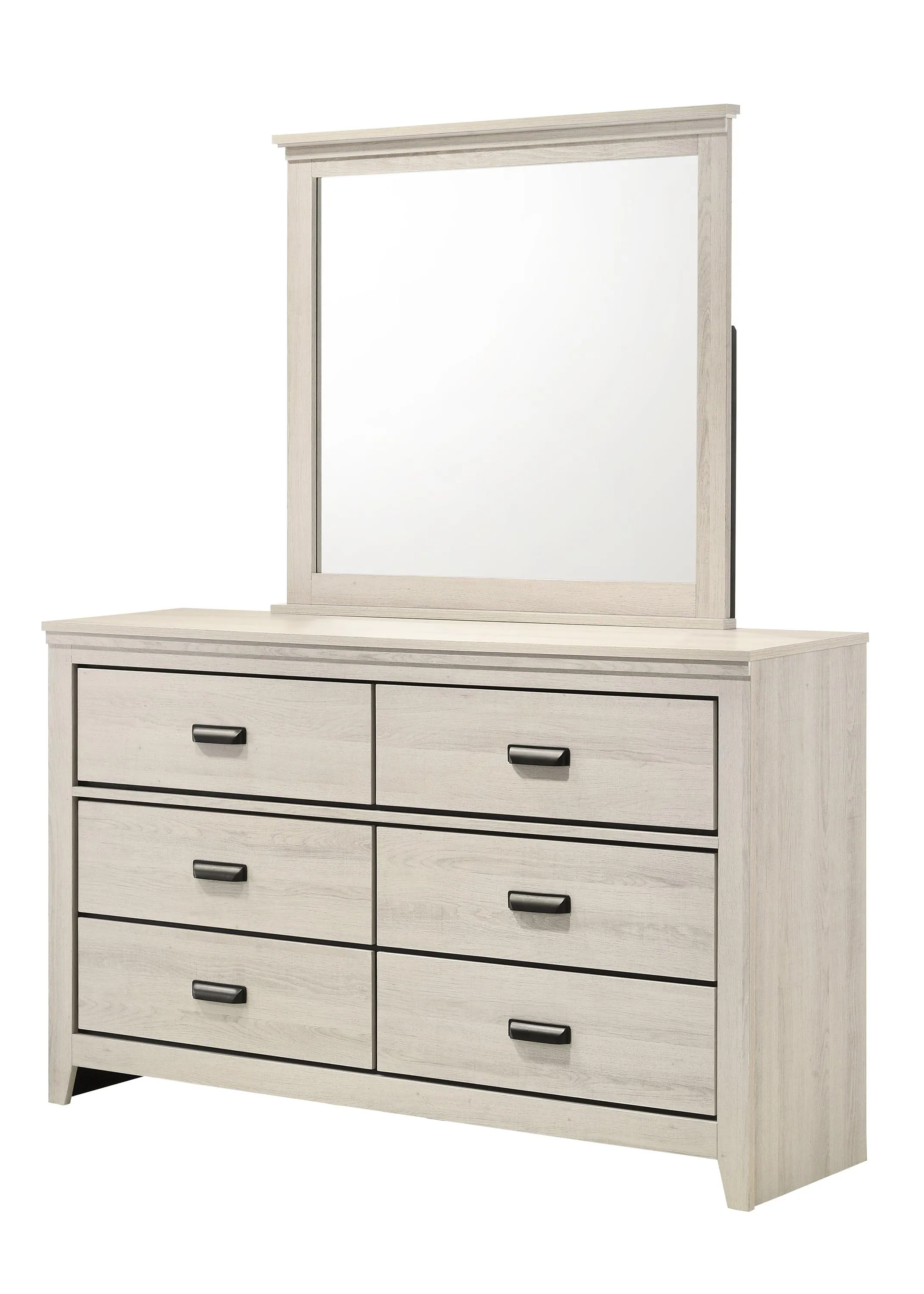 Carter White Platform Bedroom Set - Image 5