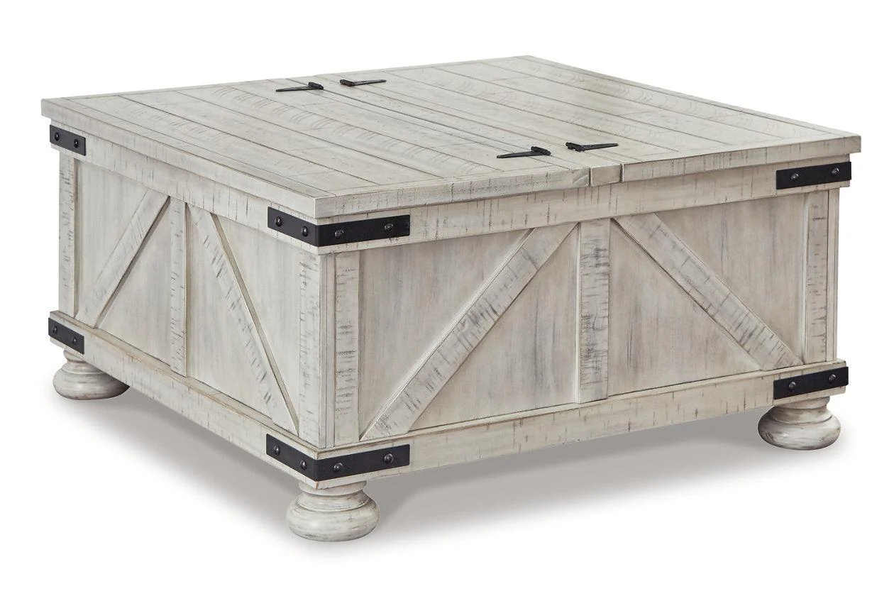 Carynhurst Whitewash Coffee Table and 2 End Tables - Image 2