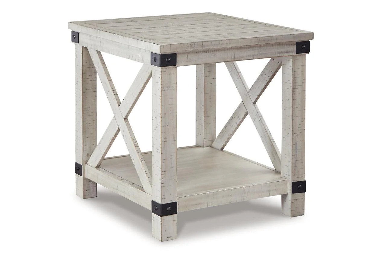 Carynhurst Whitewash Coffee Table and 2 End Tables - Image 3