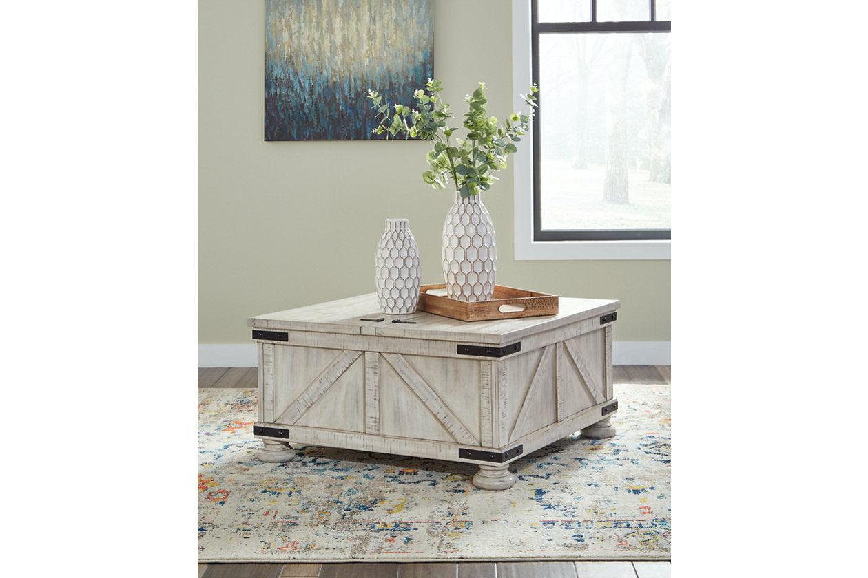 Carynhurst Whitewash Coffee Table and 2 End Tables - Image 4