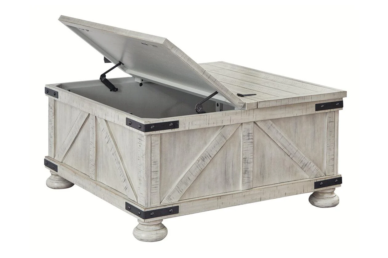 Carynhurst Whitewash Coffee Table - Image 2