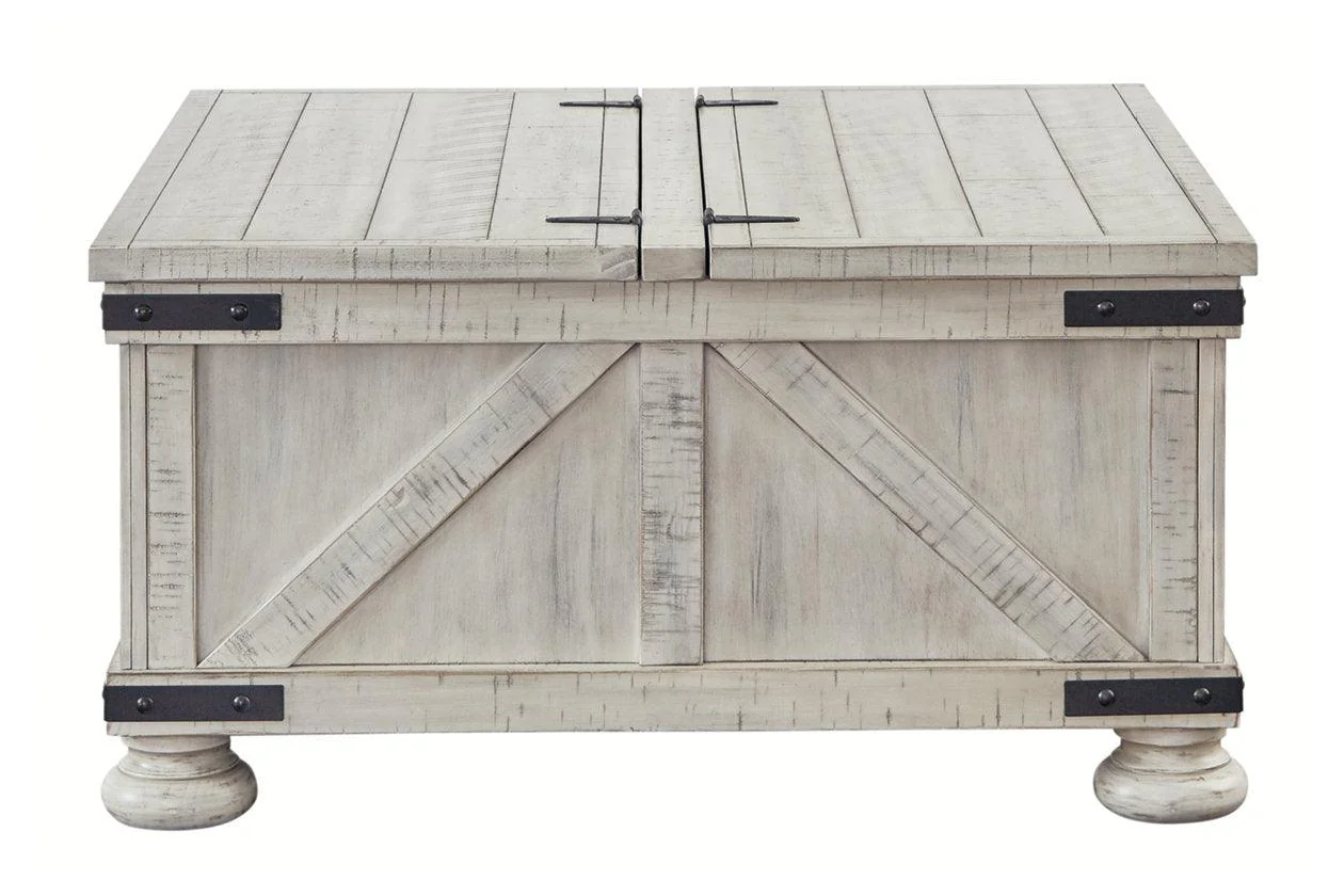 Carynhurst Whitewash Coffee Table - Image 3