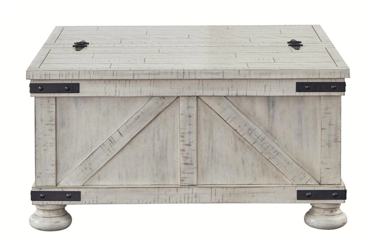 Carynhurst Whitewash Coffee Table - Image 4