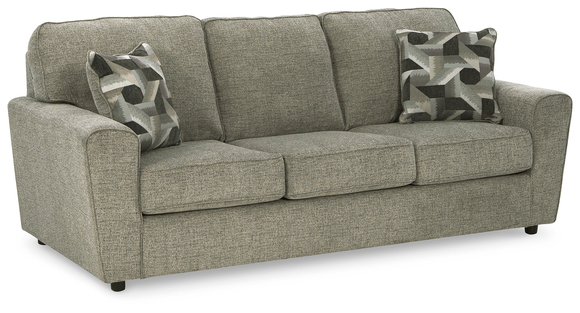 Cascilla Pewter Sofa and Loveseat - Image 3