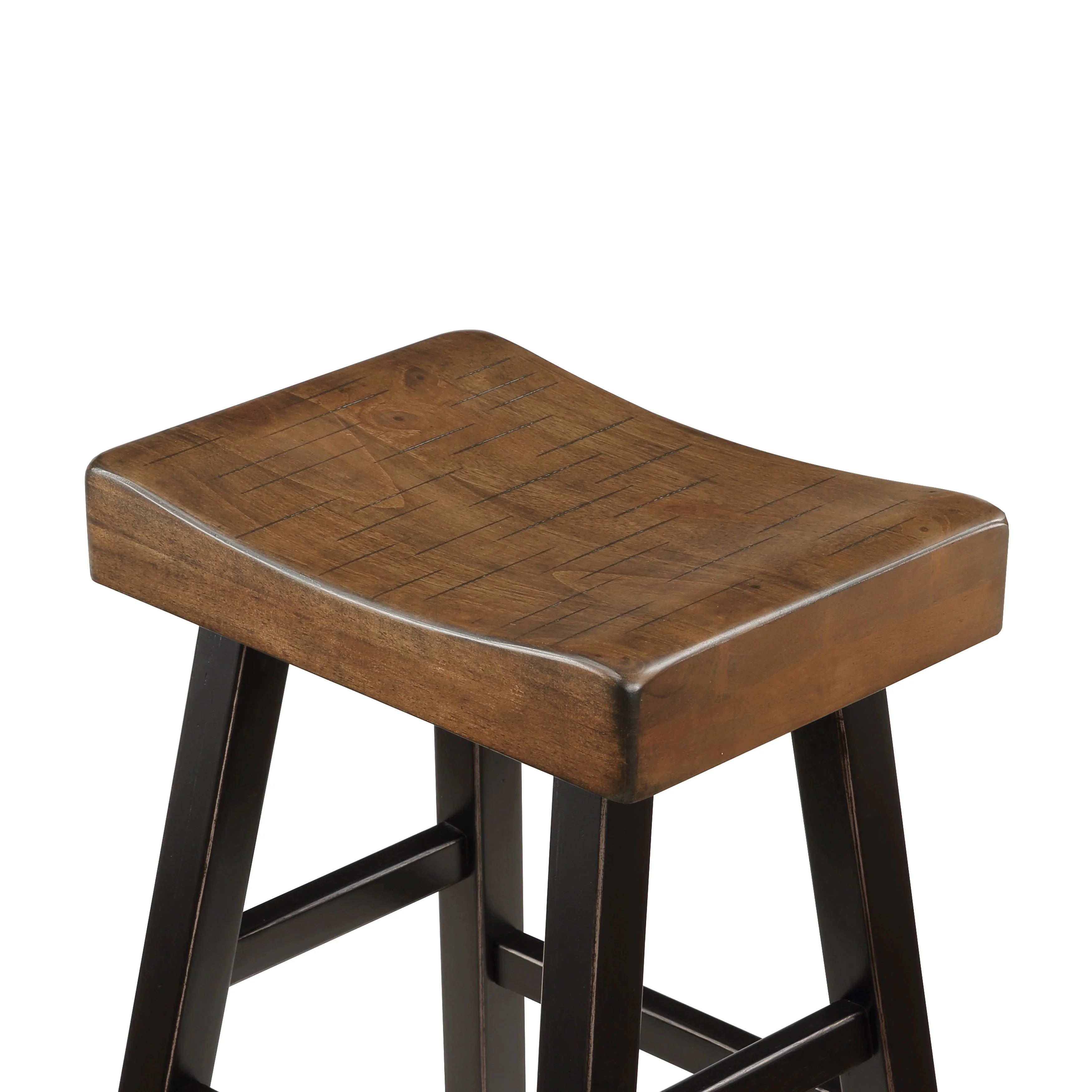 Caspian Black/Brown 4-Piece Pack Counter Height Set - Image 8