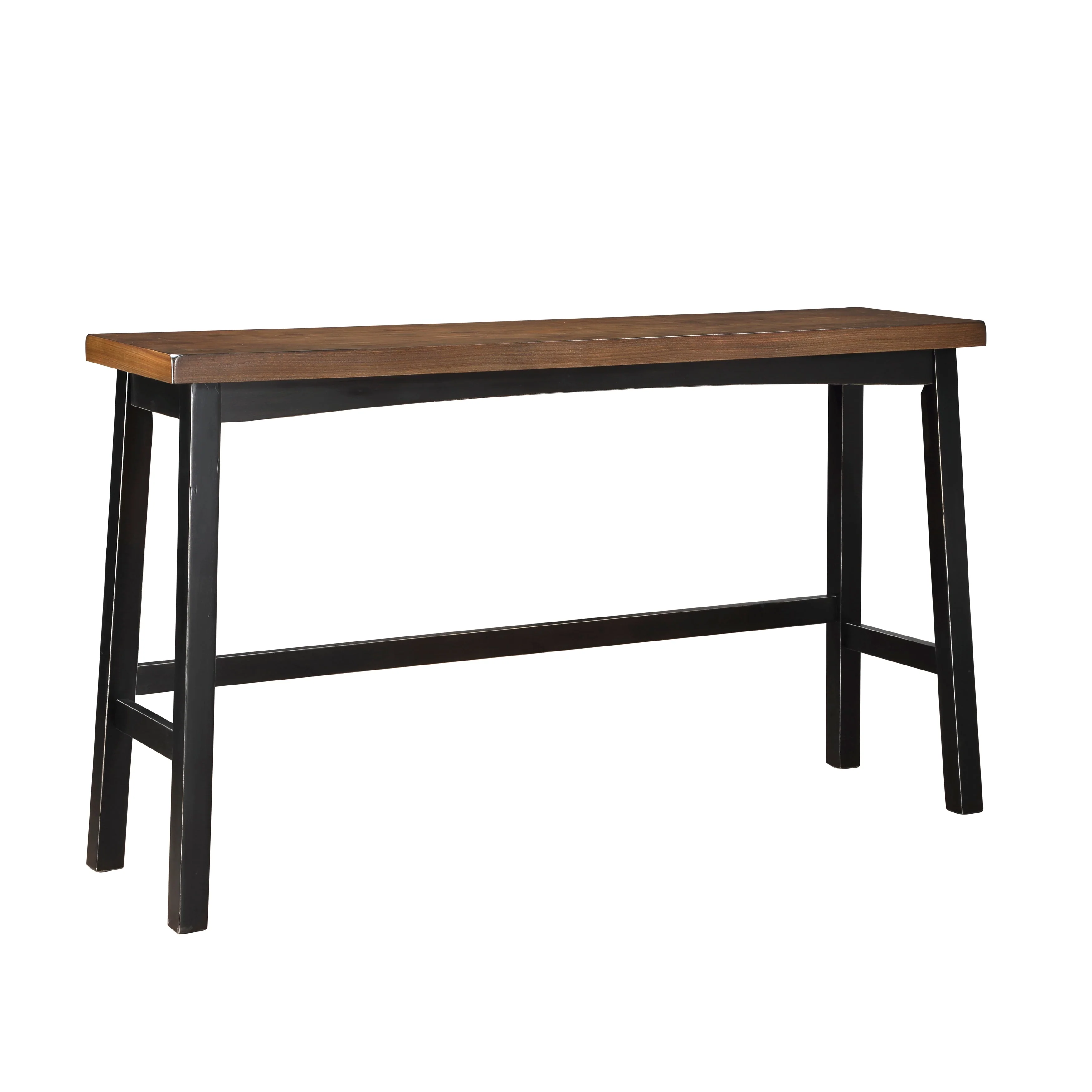 Caspian Black/Brown 4-Piece Pack Pub Height Set - Image 4