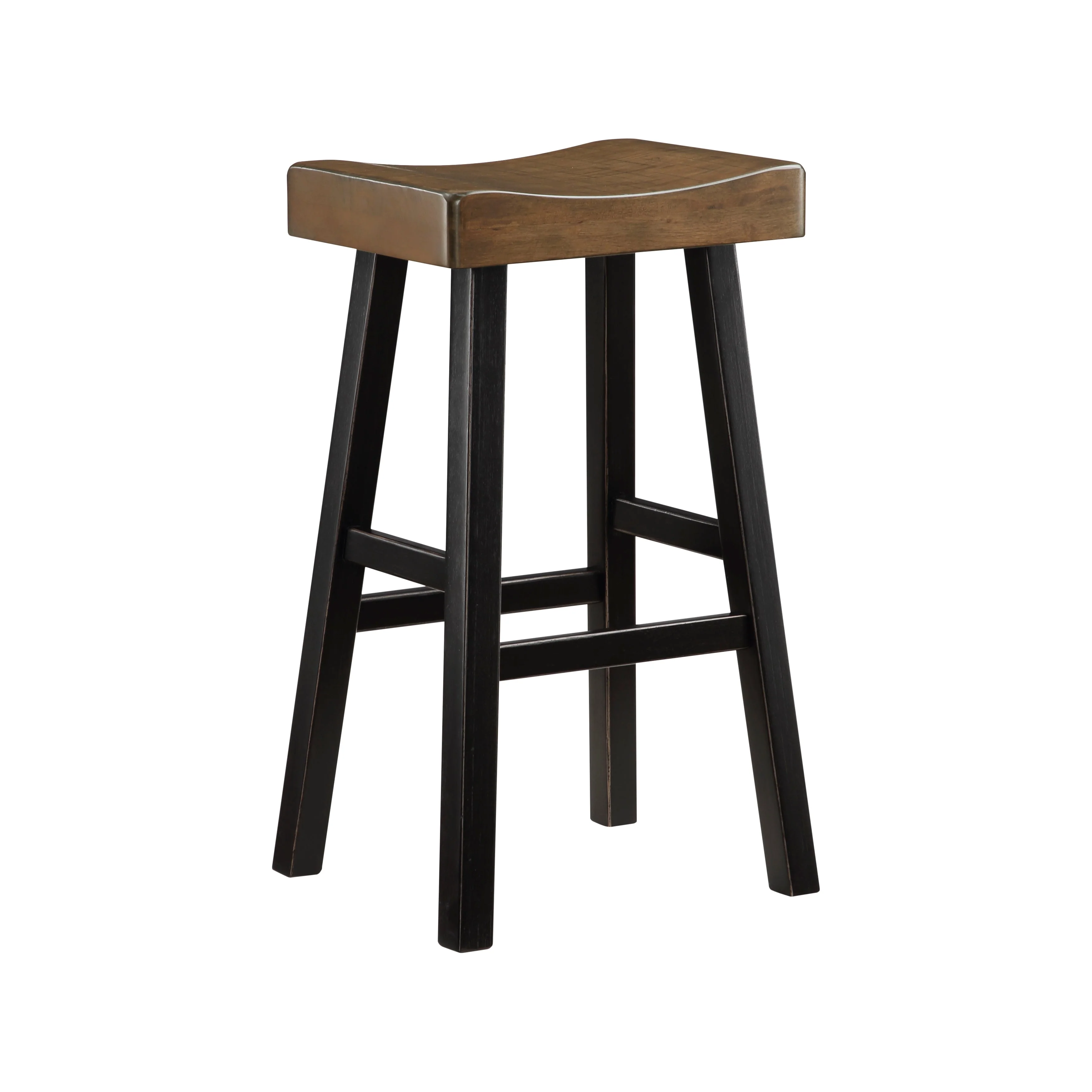 Caspian Black/Brown 4-Piece Pack Pub Height Set - Image 7