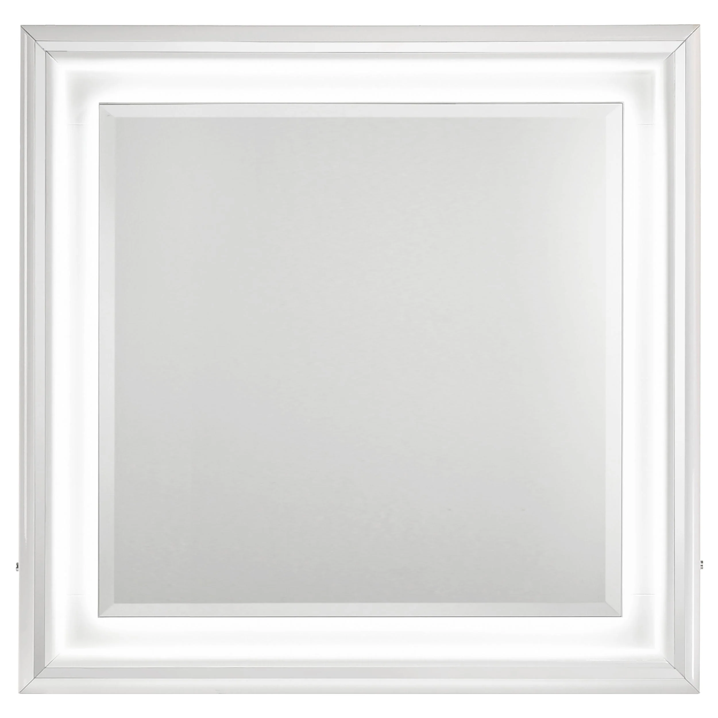 Cassia White High Gloss Dresser Mirror - Image 3