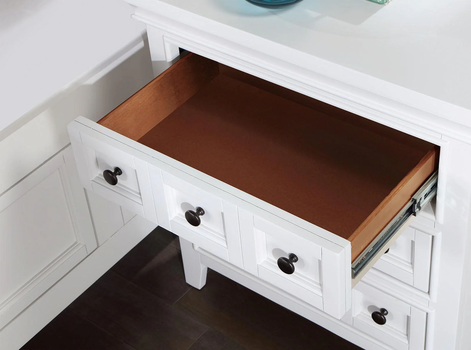 Castile White Night Stand - Image 2