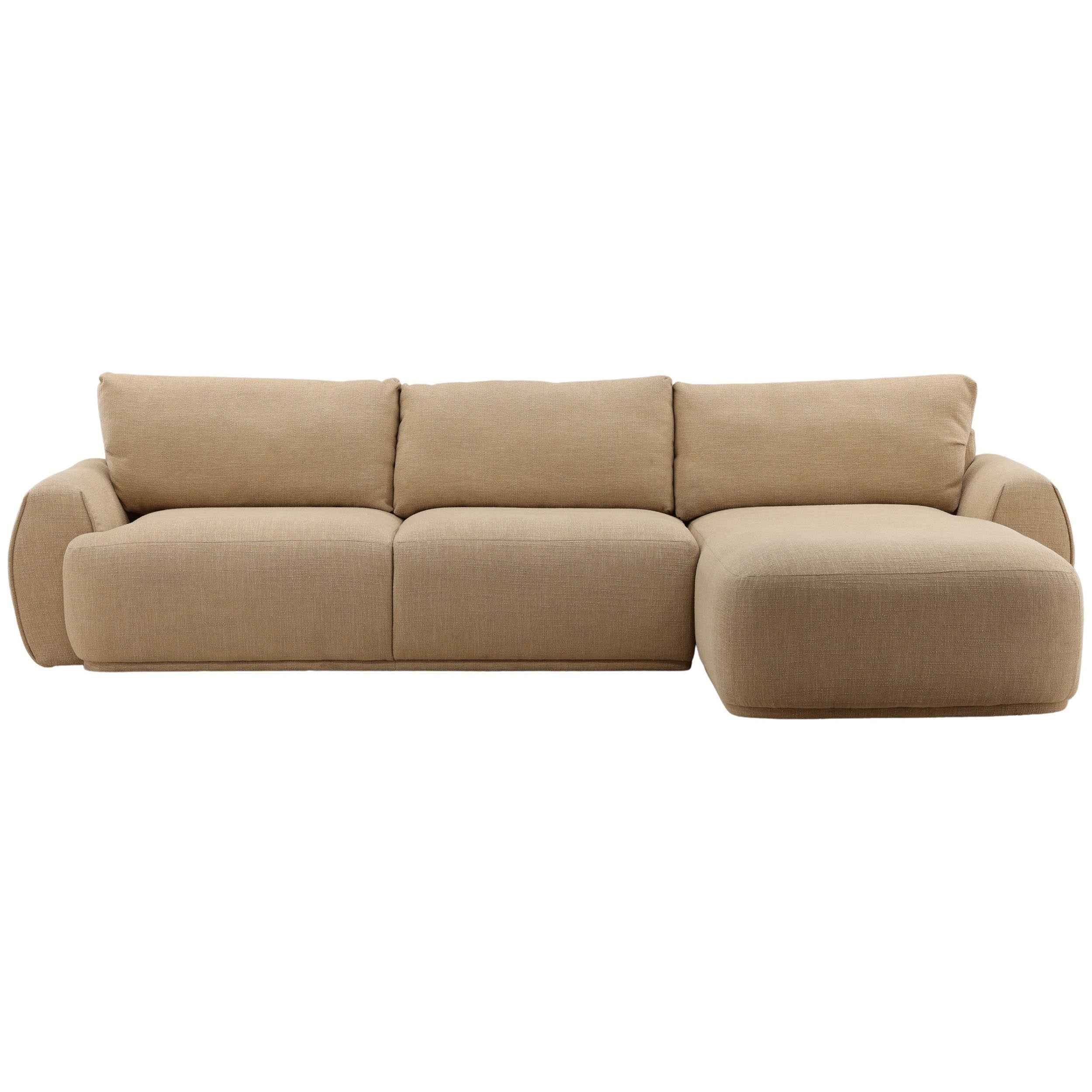 Castillo Chaise Sectional, Sand - Image 3