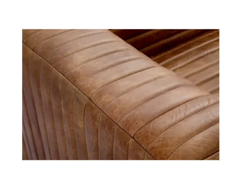 Castle Chair Open Road Brown Leather - Image 6