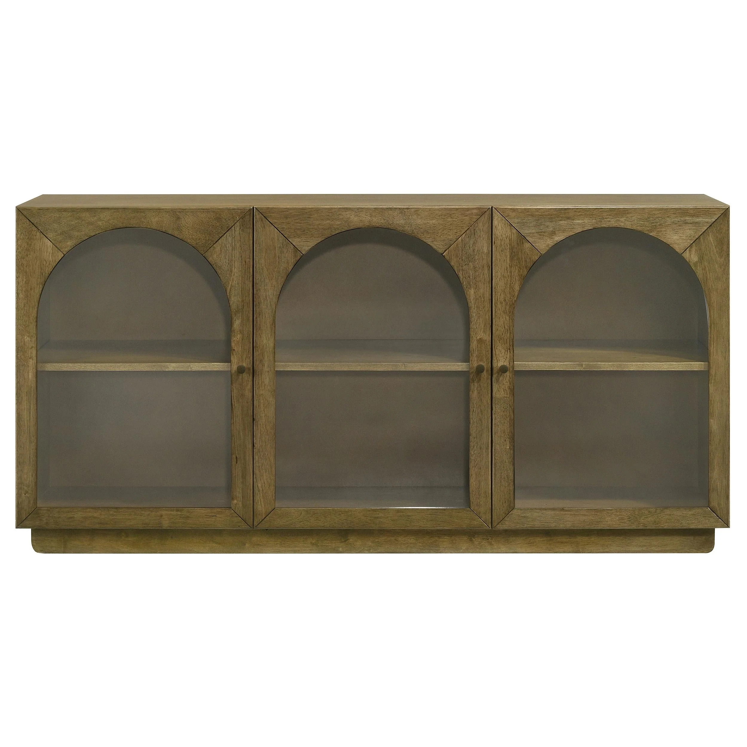 Castlewood Brown Oak Dining Sideboard Buffet Server - Image 3