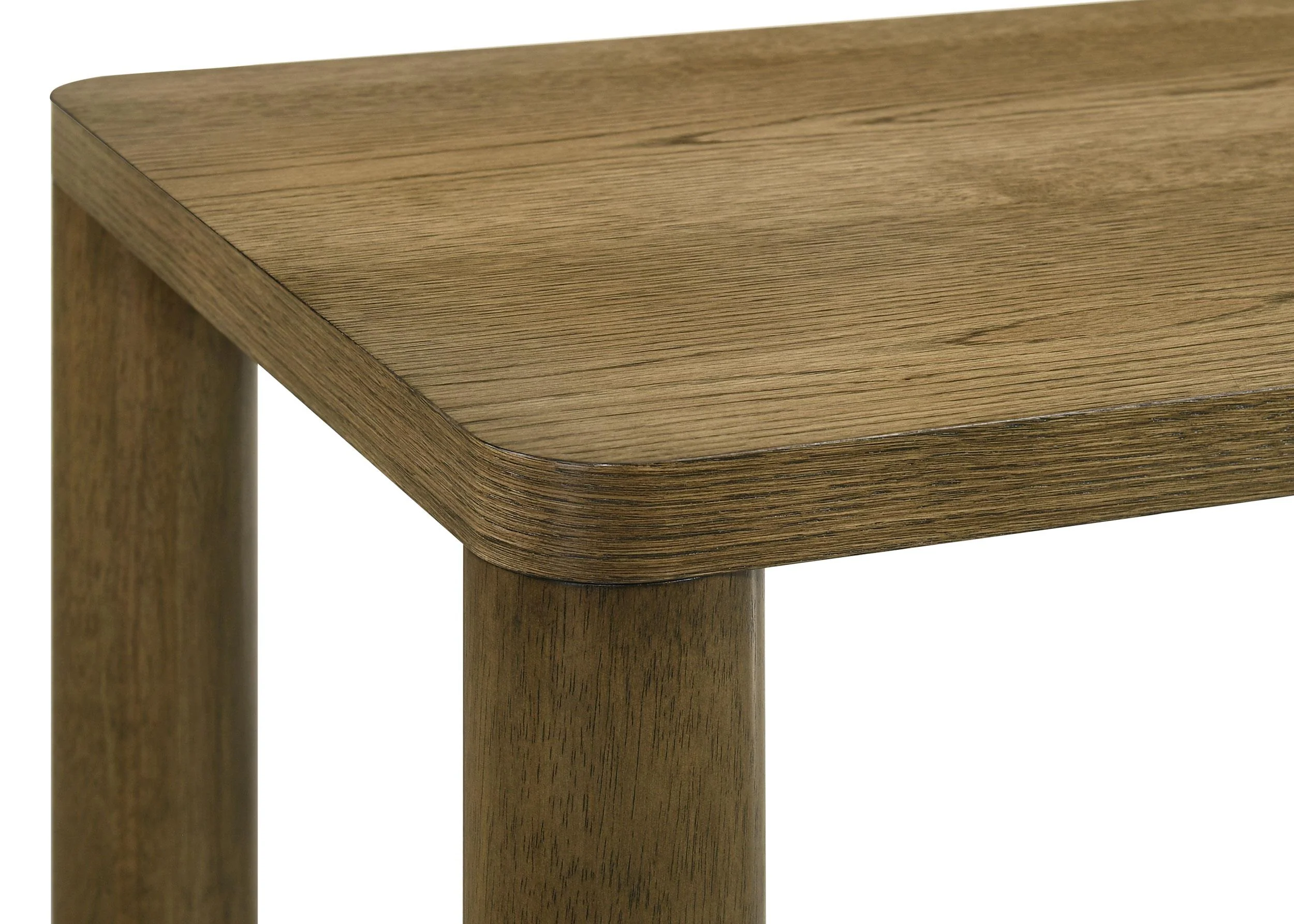 Castlewood Brown Oak Engineered Wood Accent Side End Table - Image 6