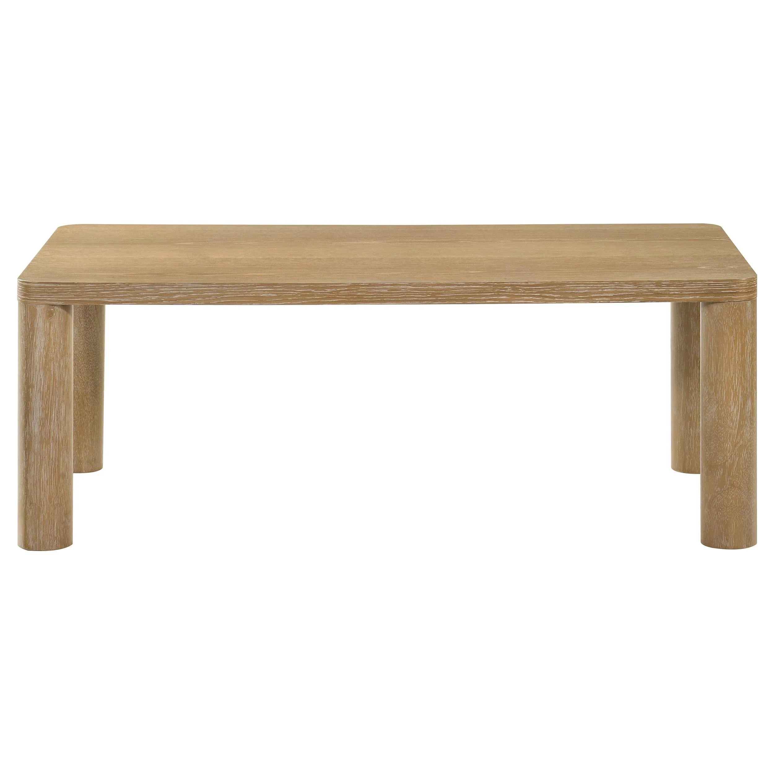 Castlewood Light Oak 3-Piece Cocktail Coffee Table Set - Image 6