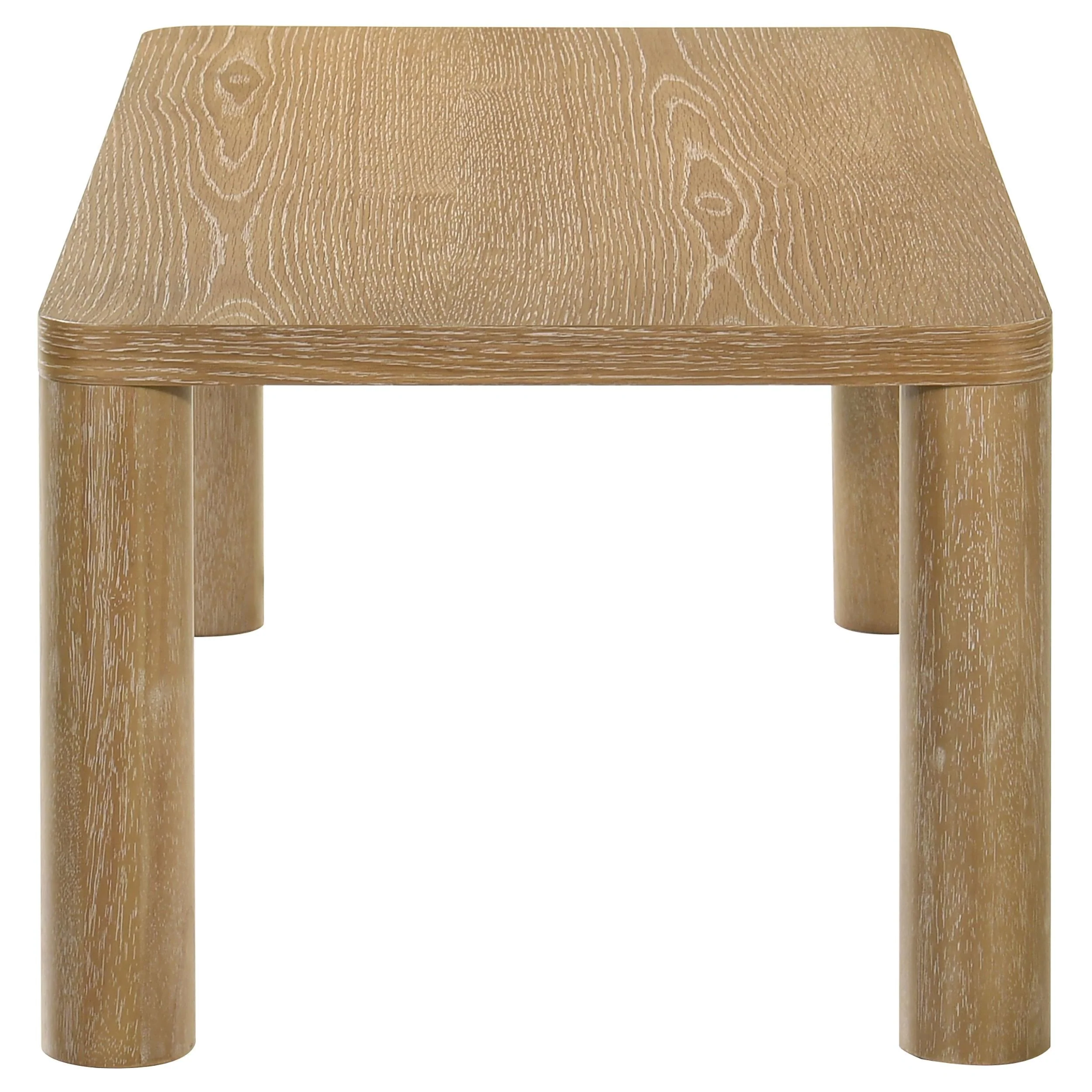 Castlewood Light Oak Engineered Wood Cocktail Coffee Table - Image 4