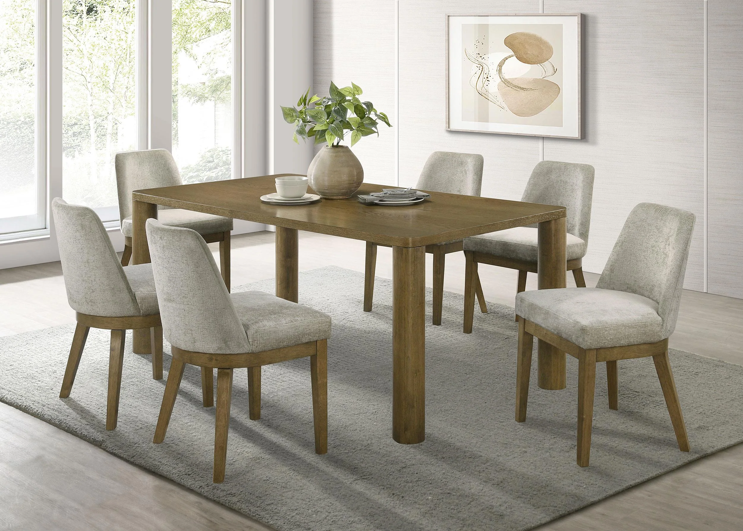 Castlewood Light Tan Side Chair, Set of 2 - Image 13