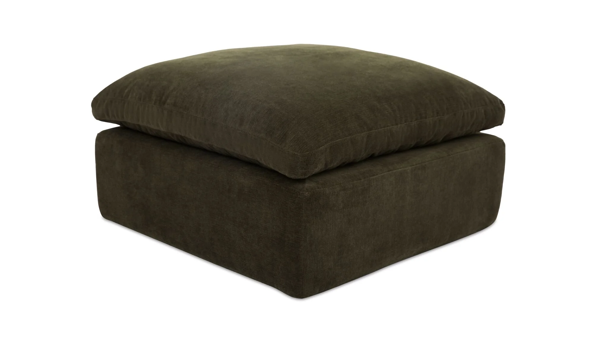 Cates Ottoman Dark Green - Image 2