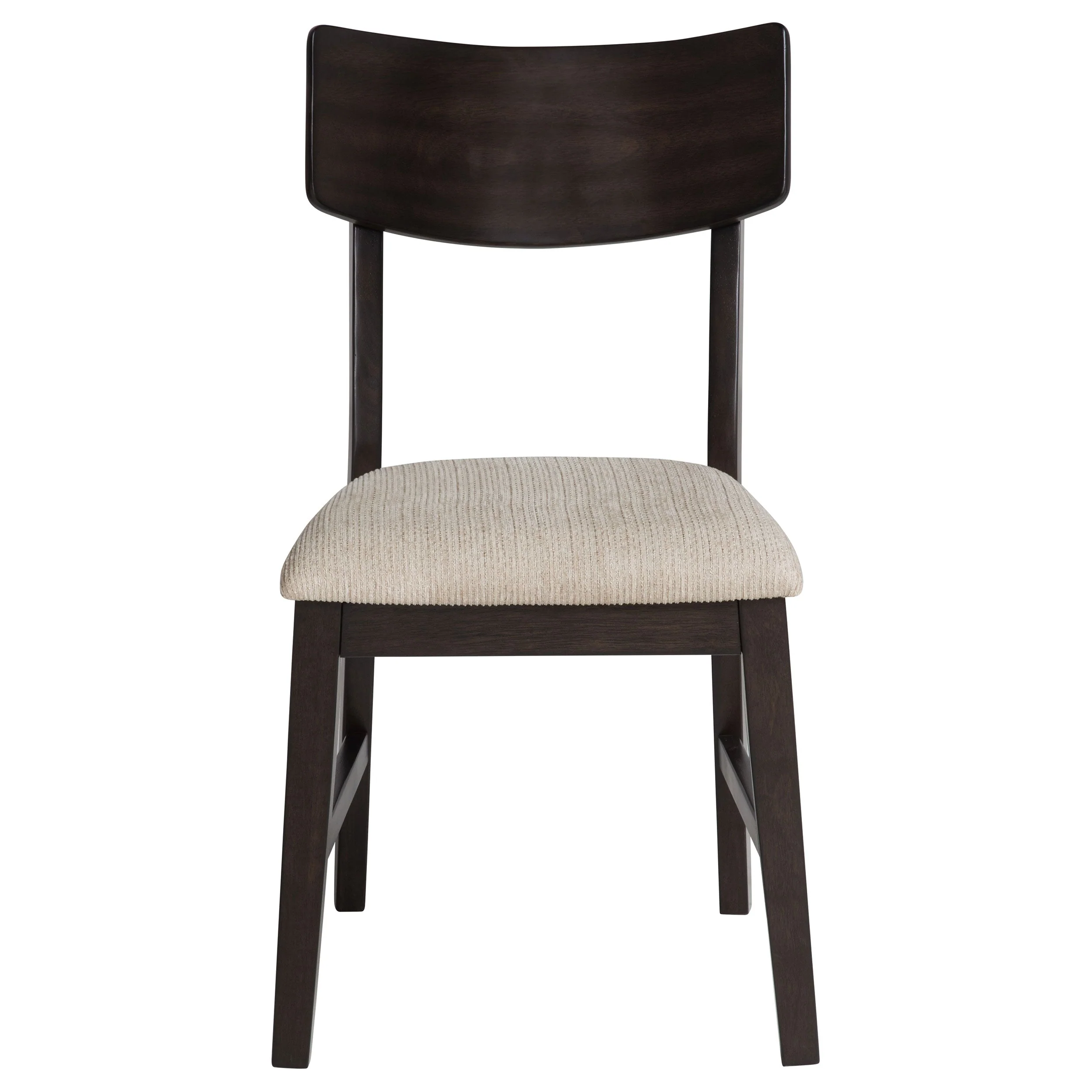 Catley Dark Coffee 5-piece Round Drop Leaf Dining Table Set - Image 10