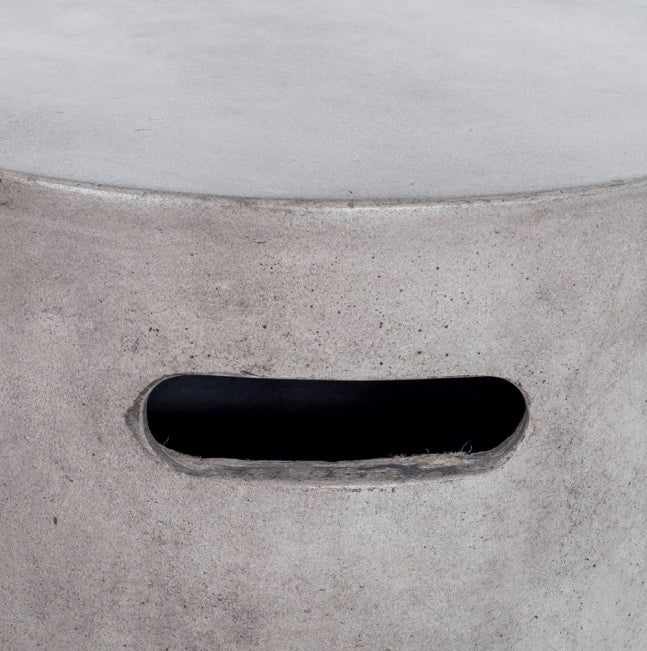 Cato Outdoor Stool Dark Grey - Image 3