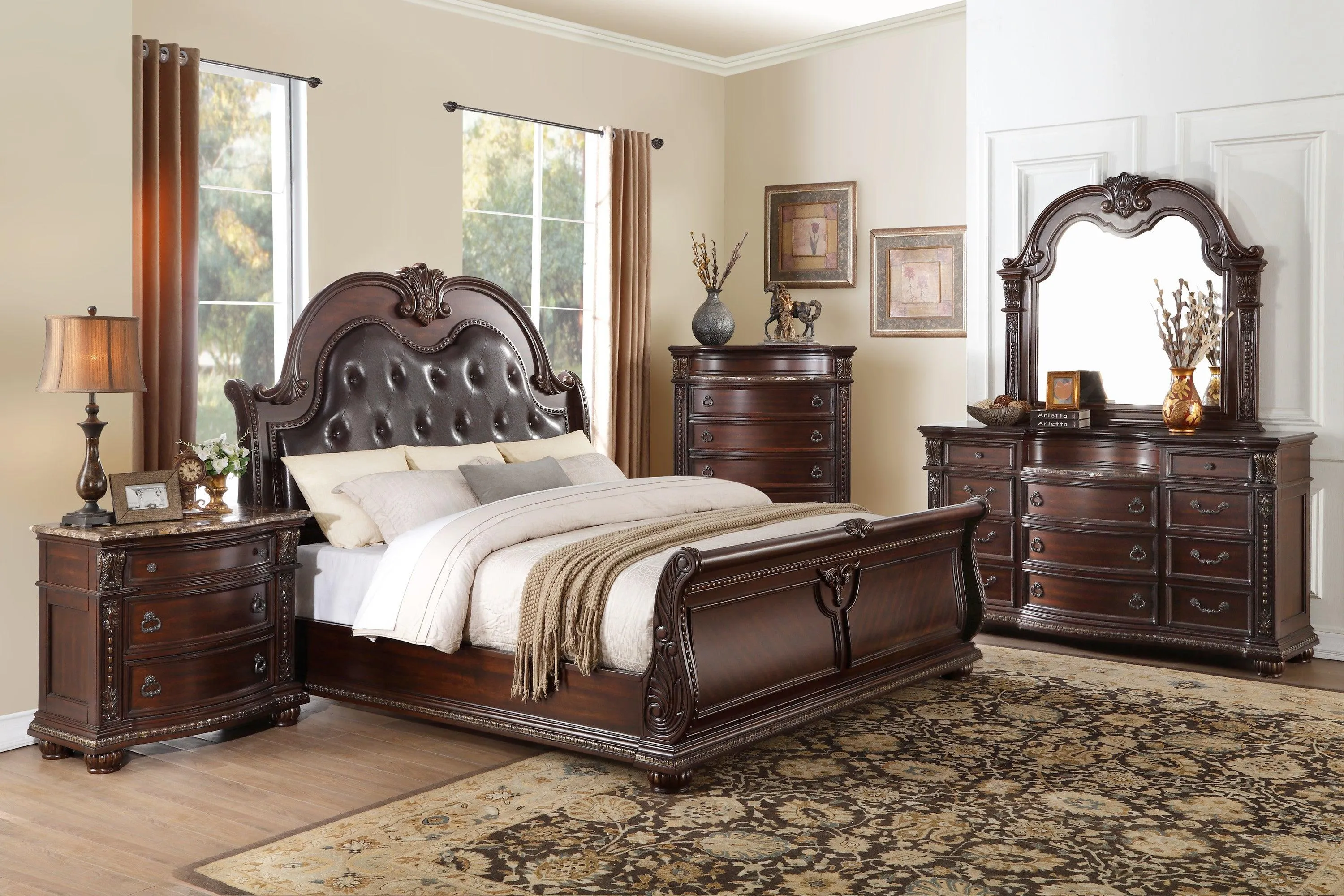 Cavalier Dark Cherry Mirror (Mirror Only) - Image 2