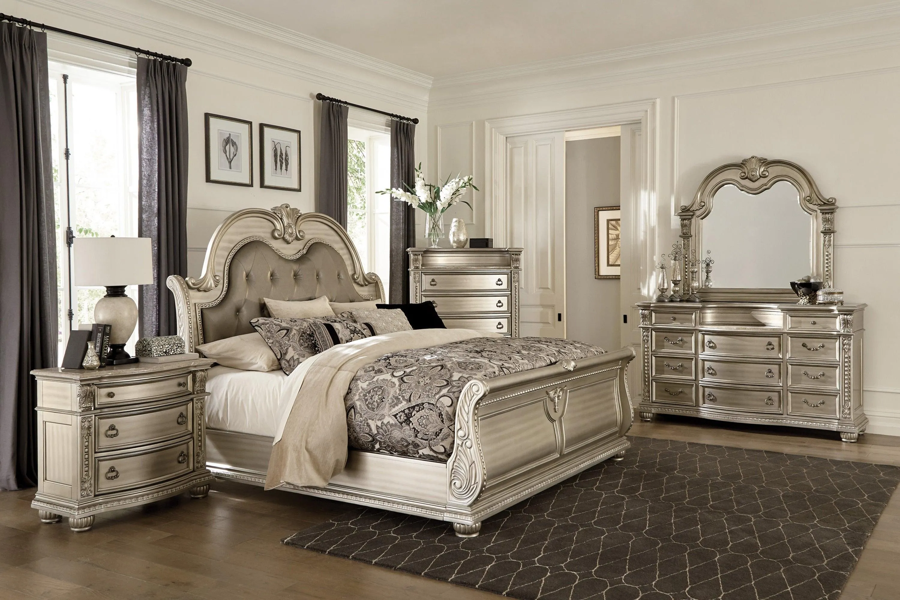 Cavalier Silver Dresser - Image 2