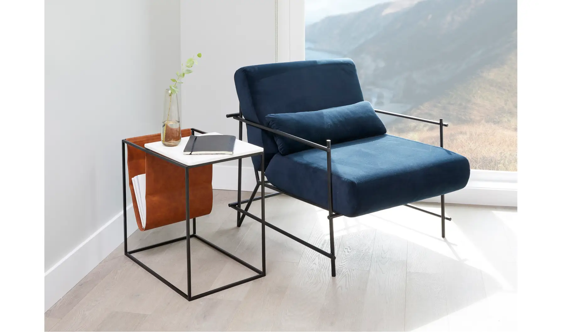 Cave Magazine Rack Brown - Image 2
