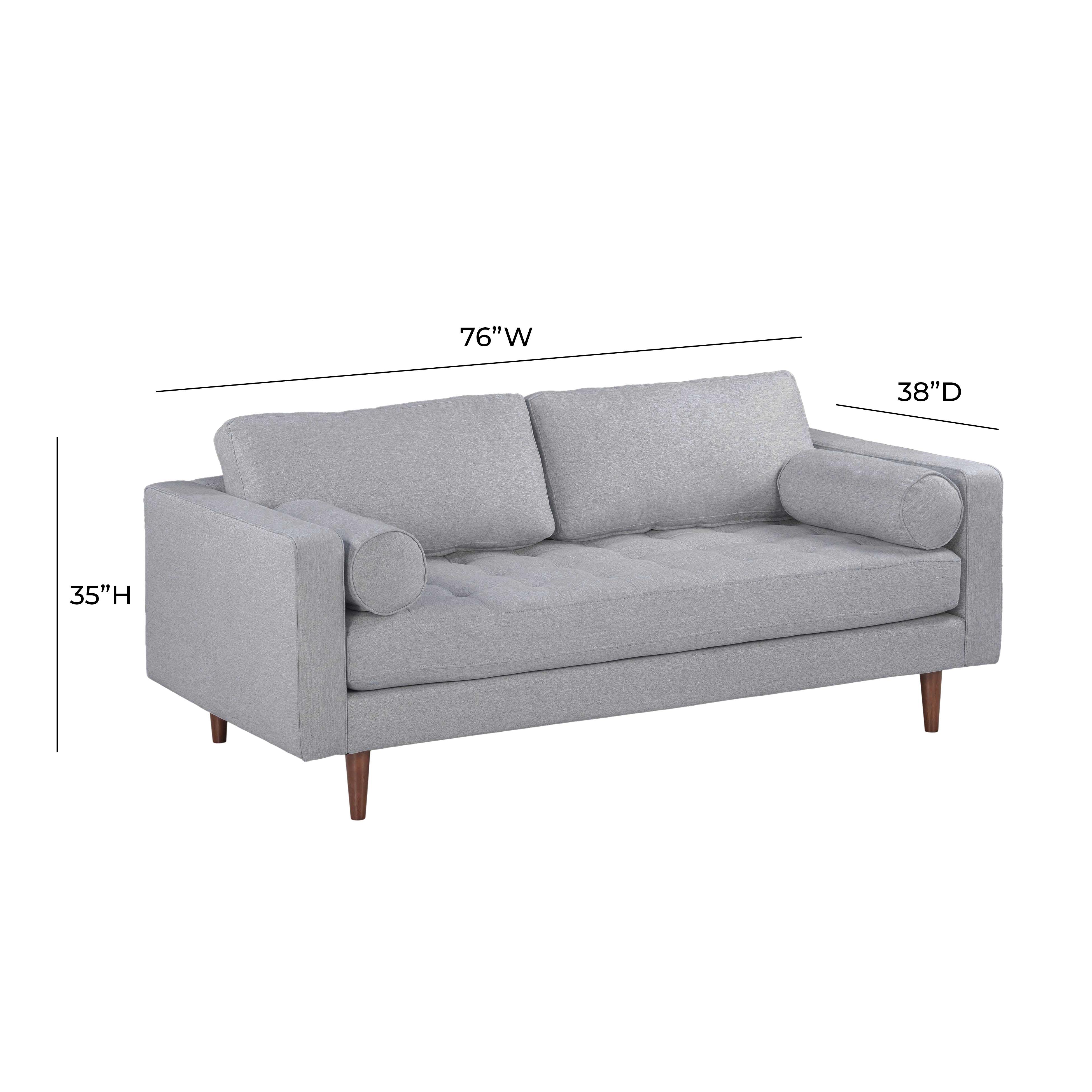 Cave Tweed Loveseat - Image 9