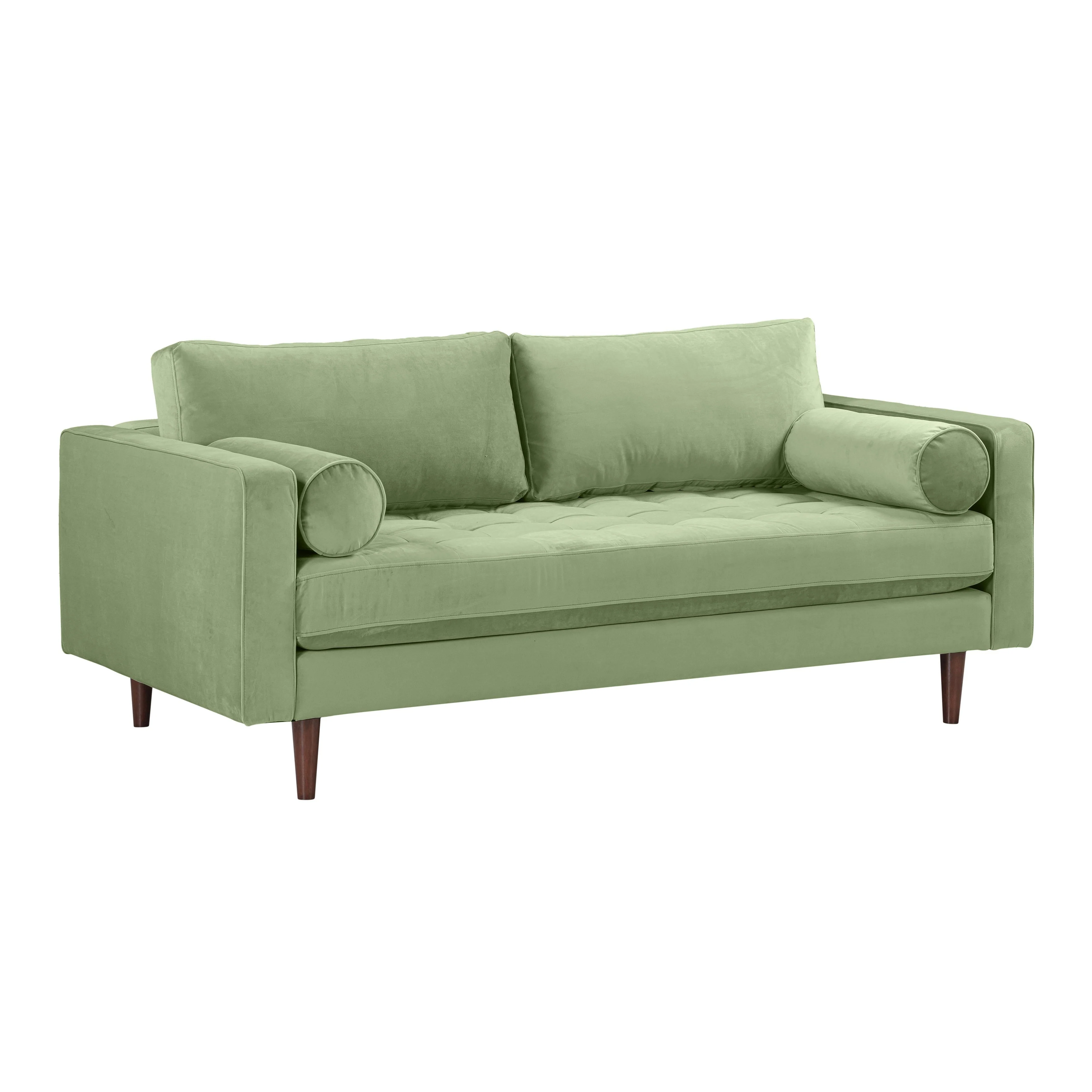 Cave Velvet Loveseat - Image 10