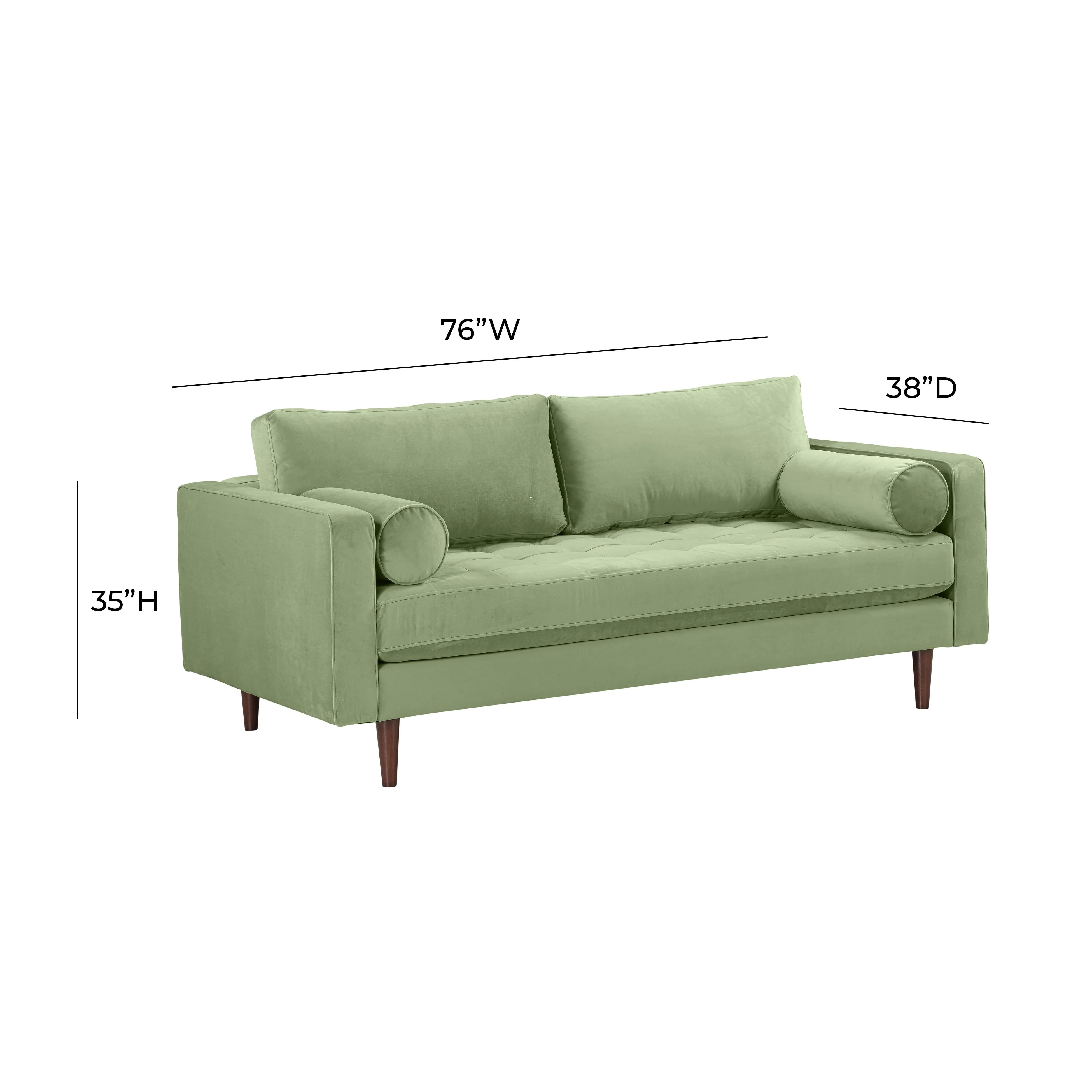 Cave Velvet Loveseat - Image 17