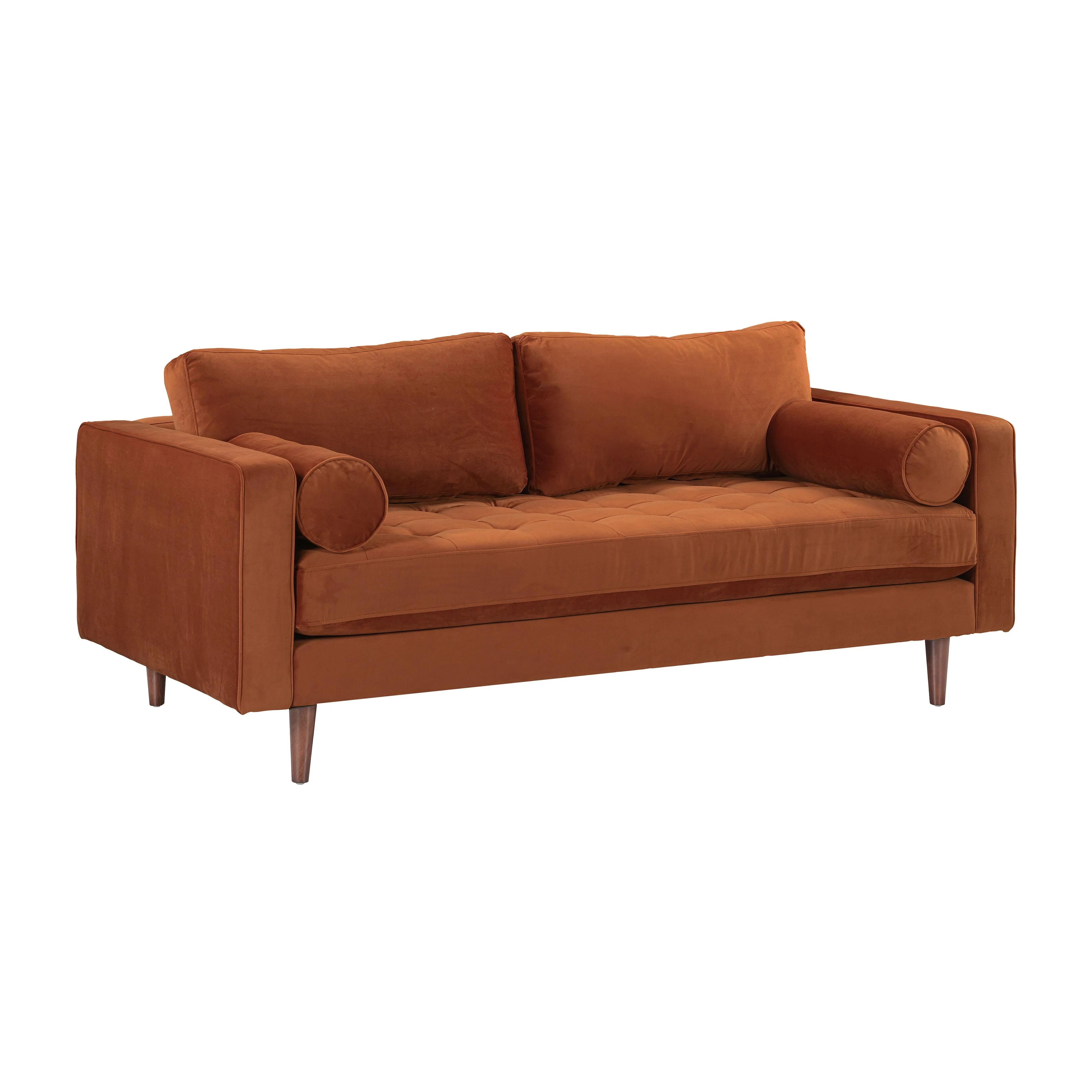 Cave Velvet Loveseat - Image 19